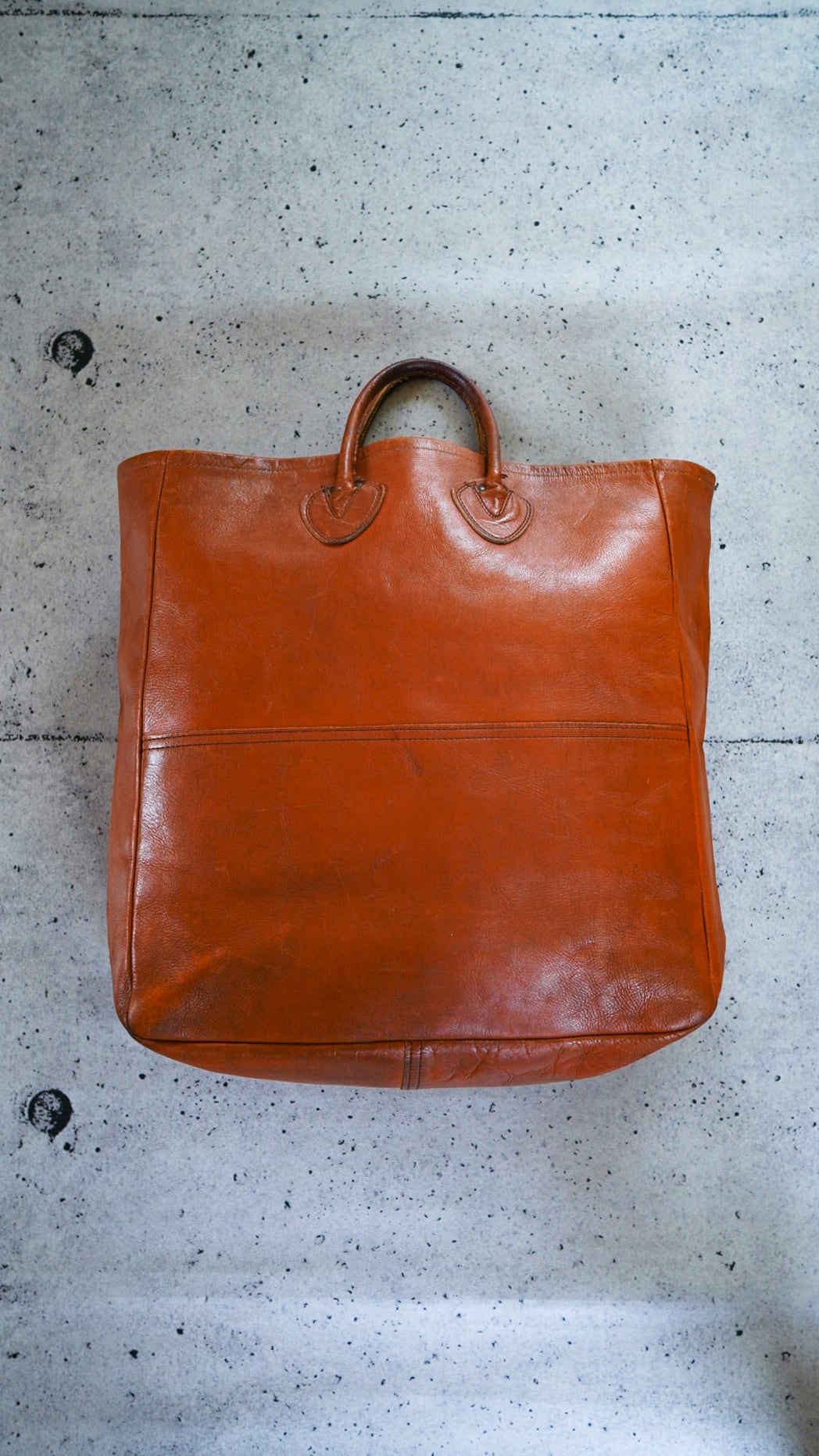 1980s】L.L.BEAN エルエルビーン レザー トート バッグ《旧タグ