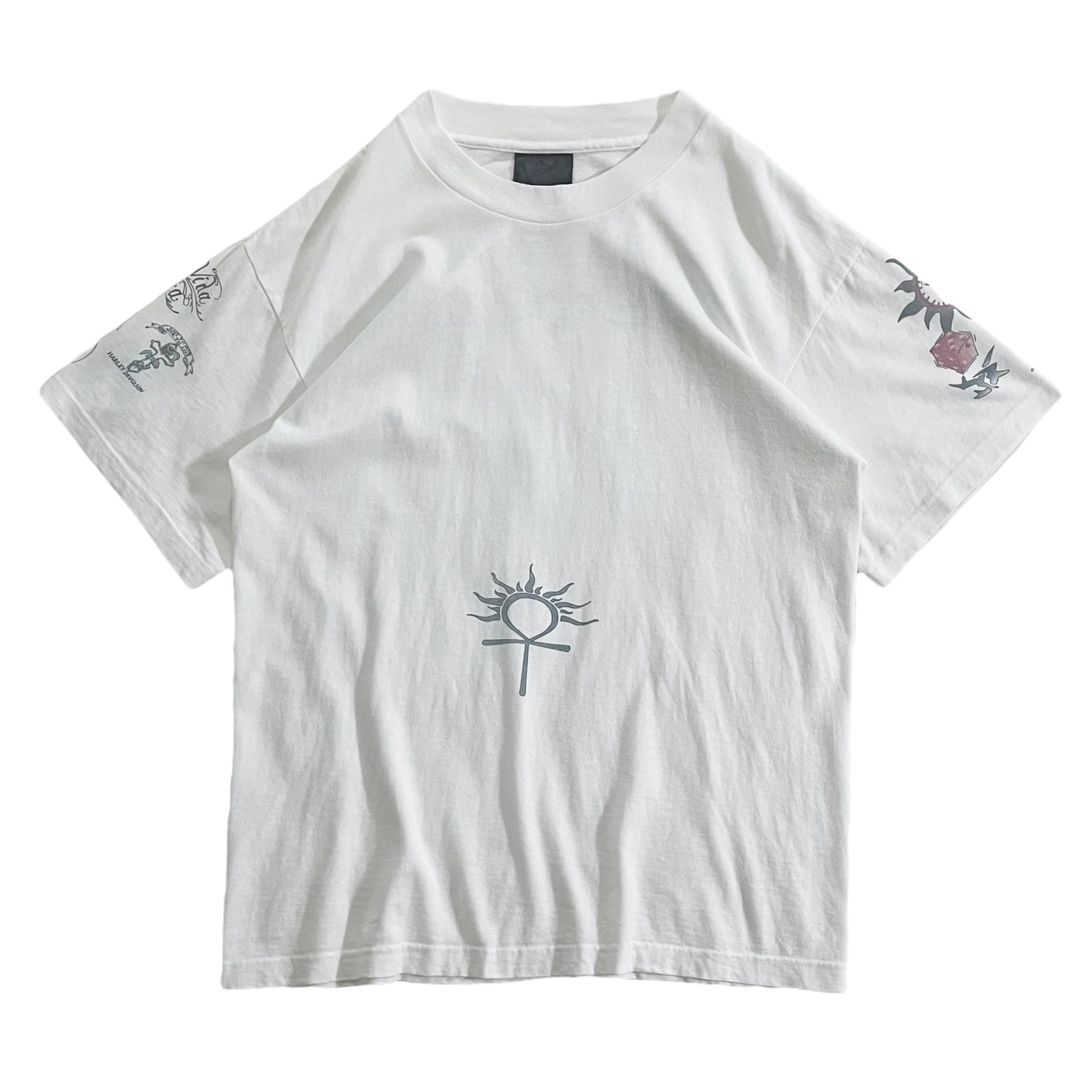 90s USA製 Dennis Rodman タトゥー Tシャツ ビンテージ ロッドマン