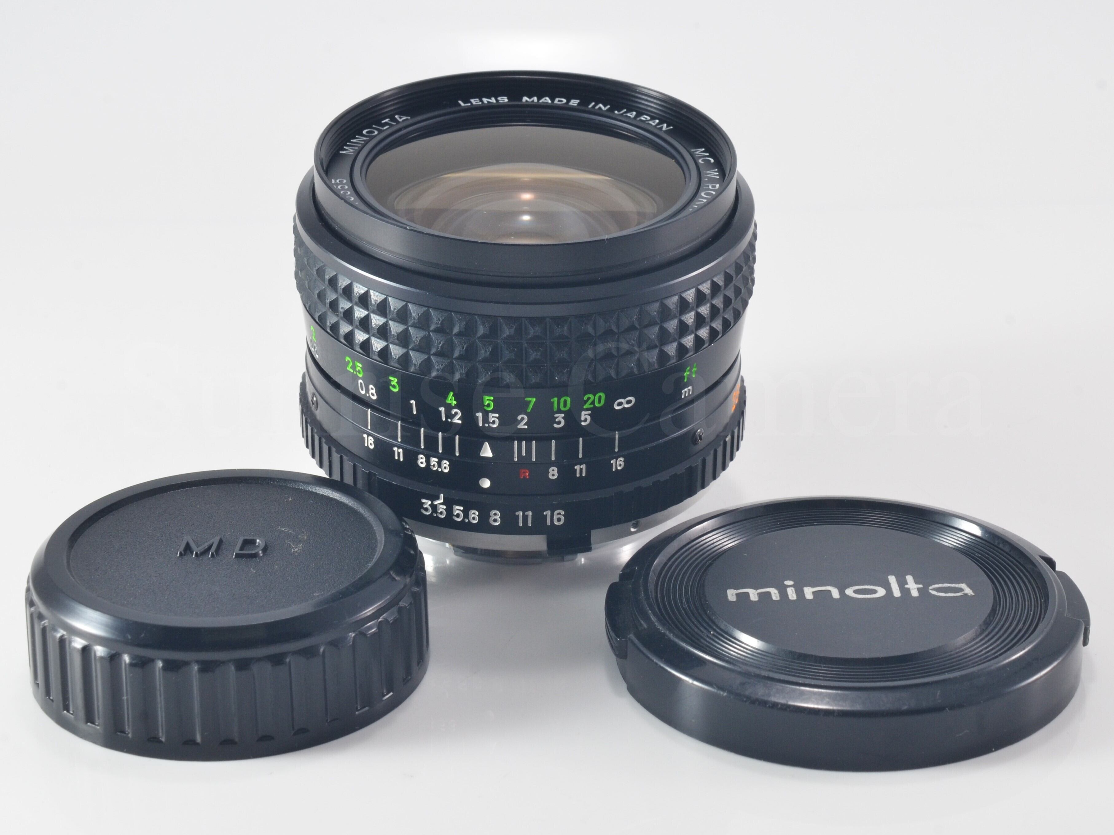 初心者オススメ】MINOLTA MC W.ROKKOR-SG 28mm F3.5 ミノルタ オールド