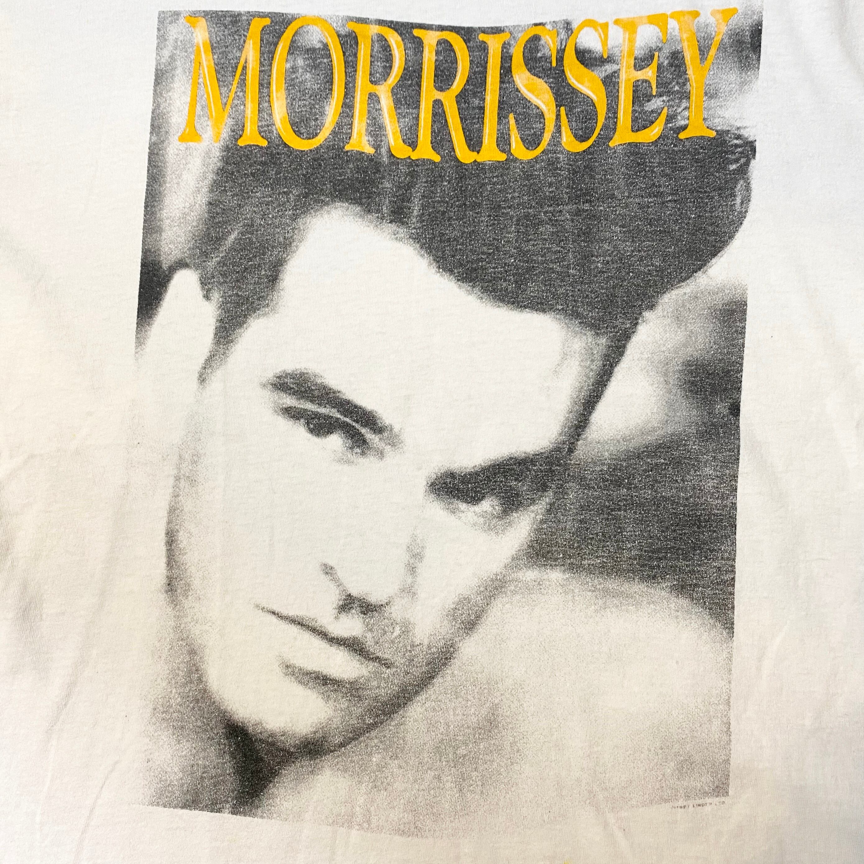 vintage 1991's MORRISSEY photo print music tee | NOIR ONLINE