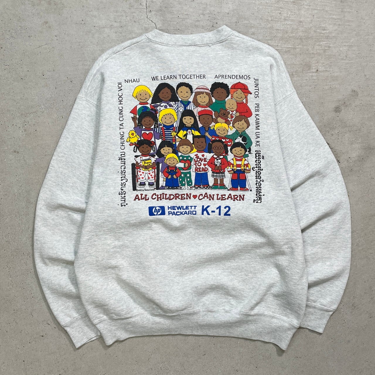 90年代 USA製 hp Hewlett Packard ヒューレットパッカード スウェット