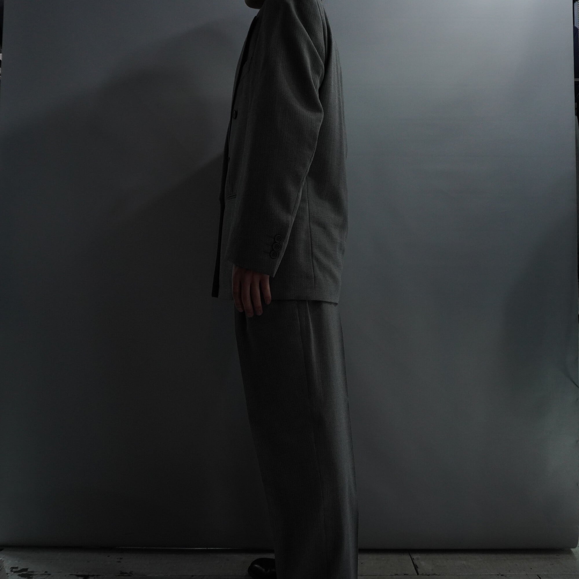 Yves Saint Laurent】 イヴサンローラン ダブルスーツ セットアップ