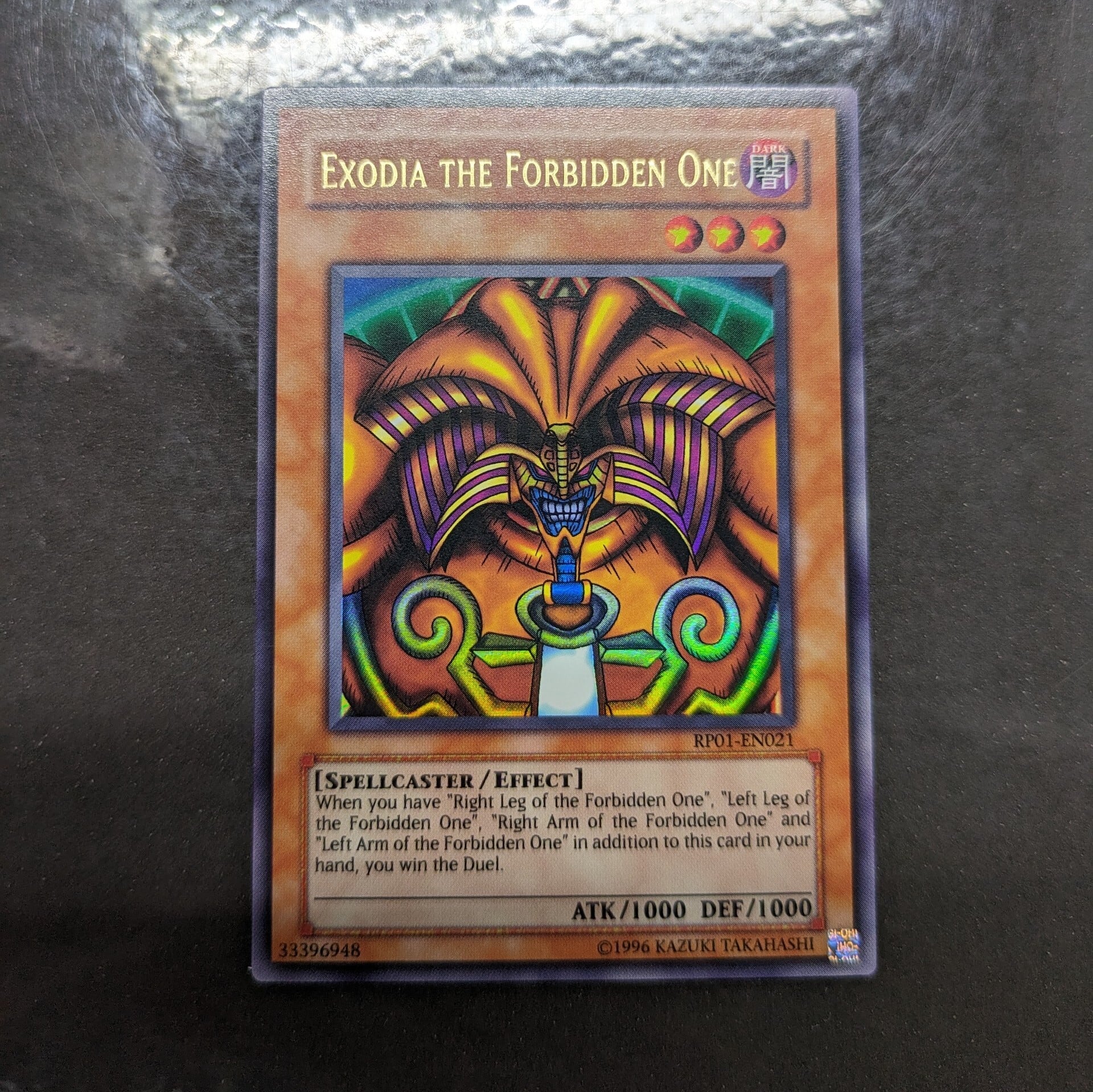 遊戯王 英語版 封印されしエクゾディア 5枚セット RP01-EN017〜021