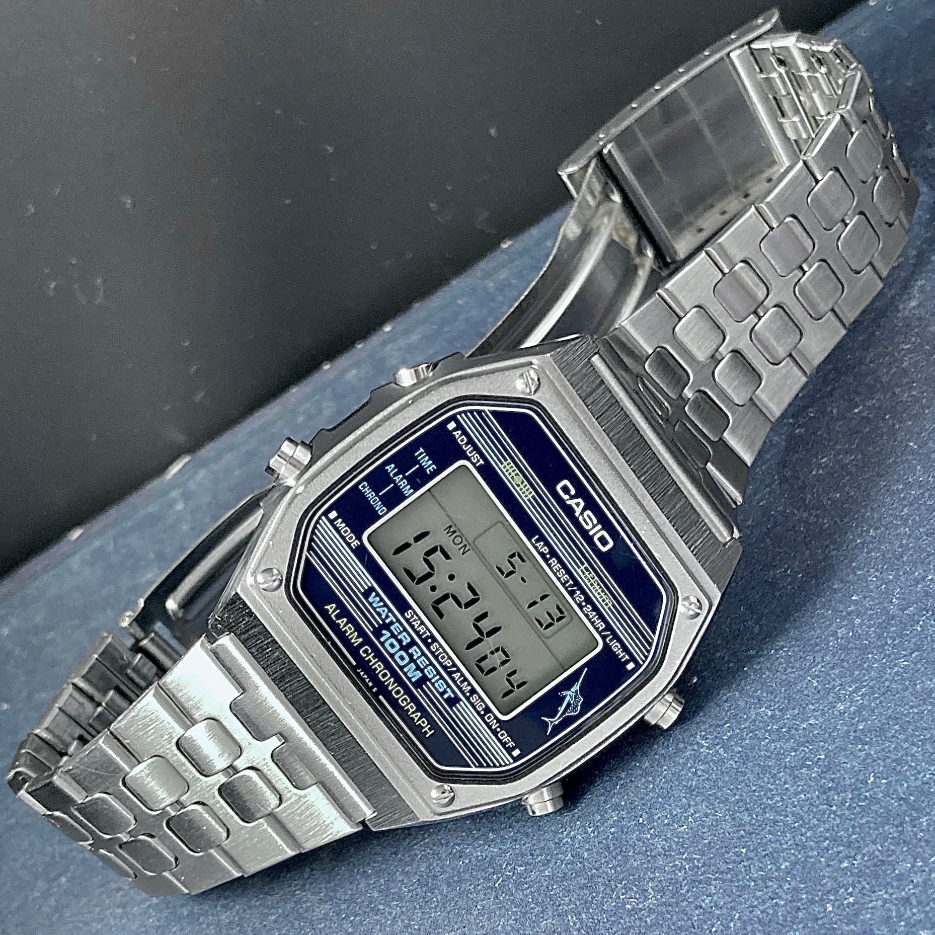 商品番号188 casio W350紺 marlin | ふるカシ時計