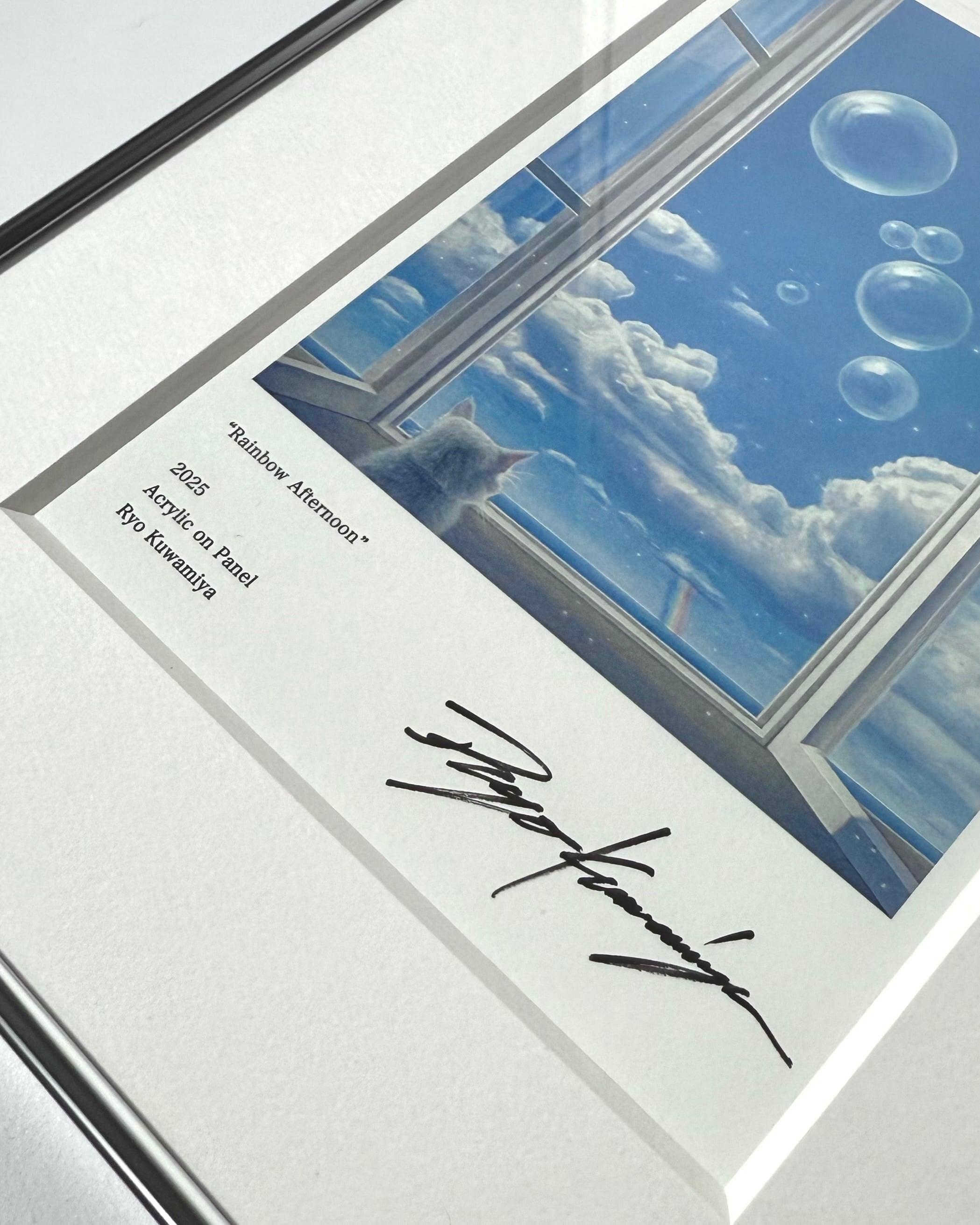 特装版】額装ポスター(直筆サイン入) 