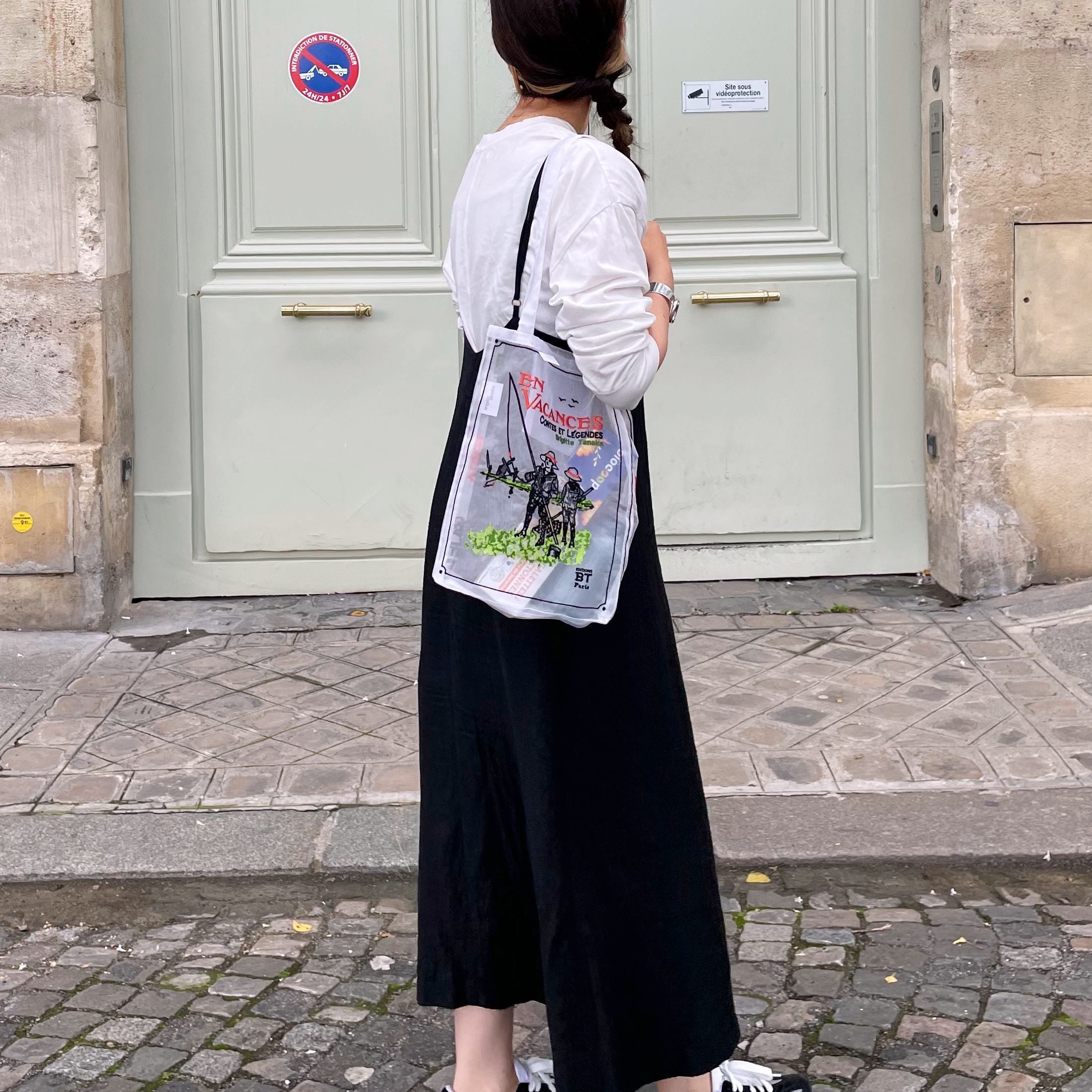 BRIGITTE TANAKA】オーガンジーバッグ（Livre en vacances