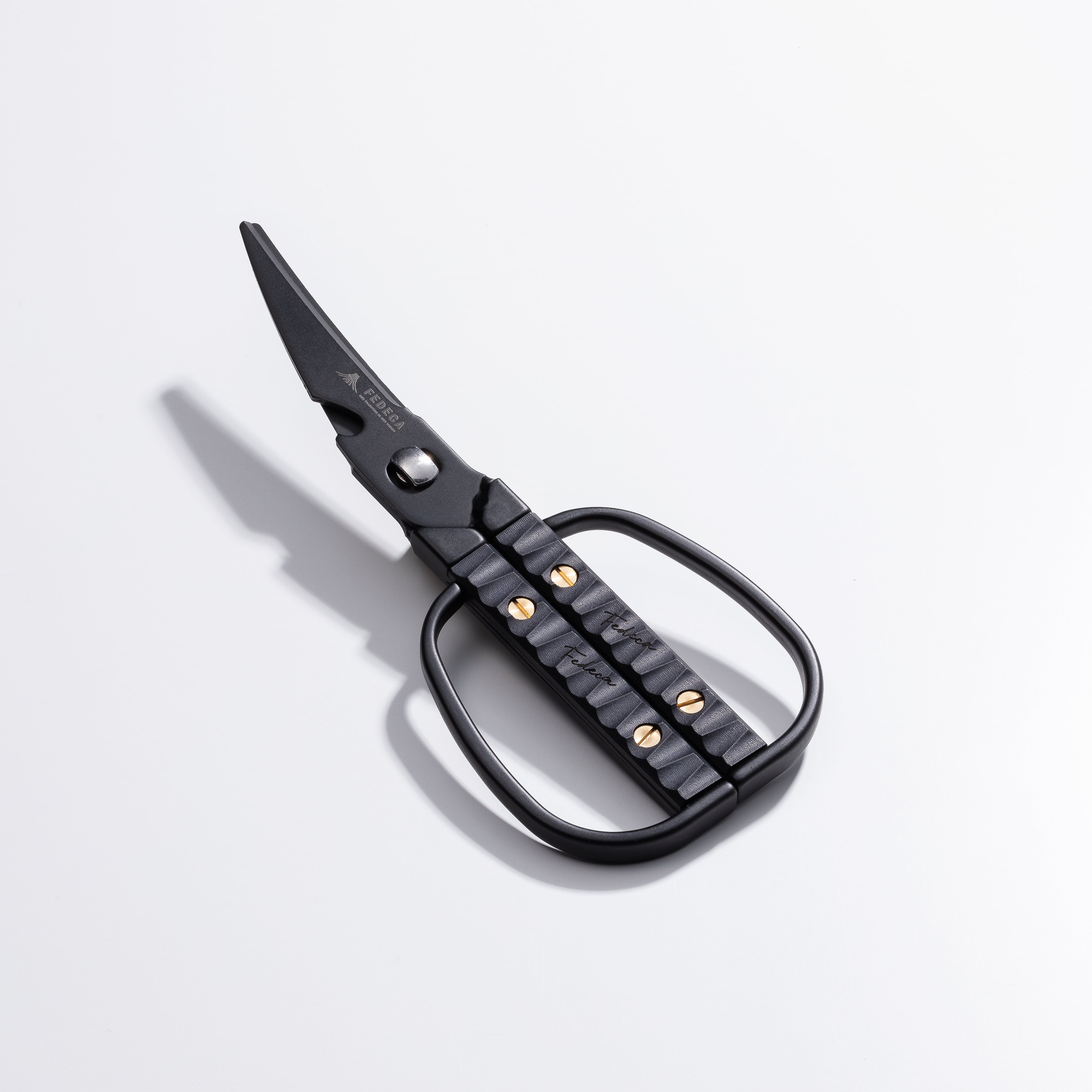 FEDECA フェデカ】キッチンハサミ （ リップルブラック ） | CARNOSA DOORS