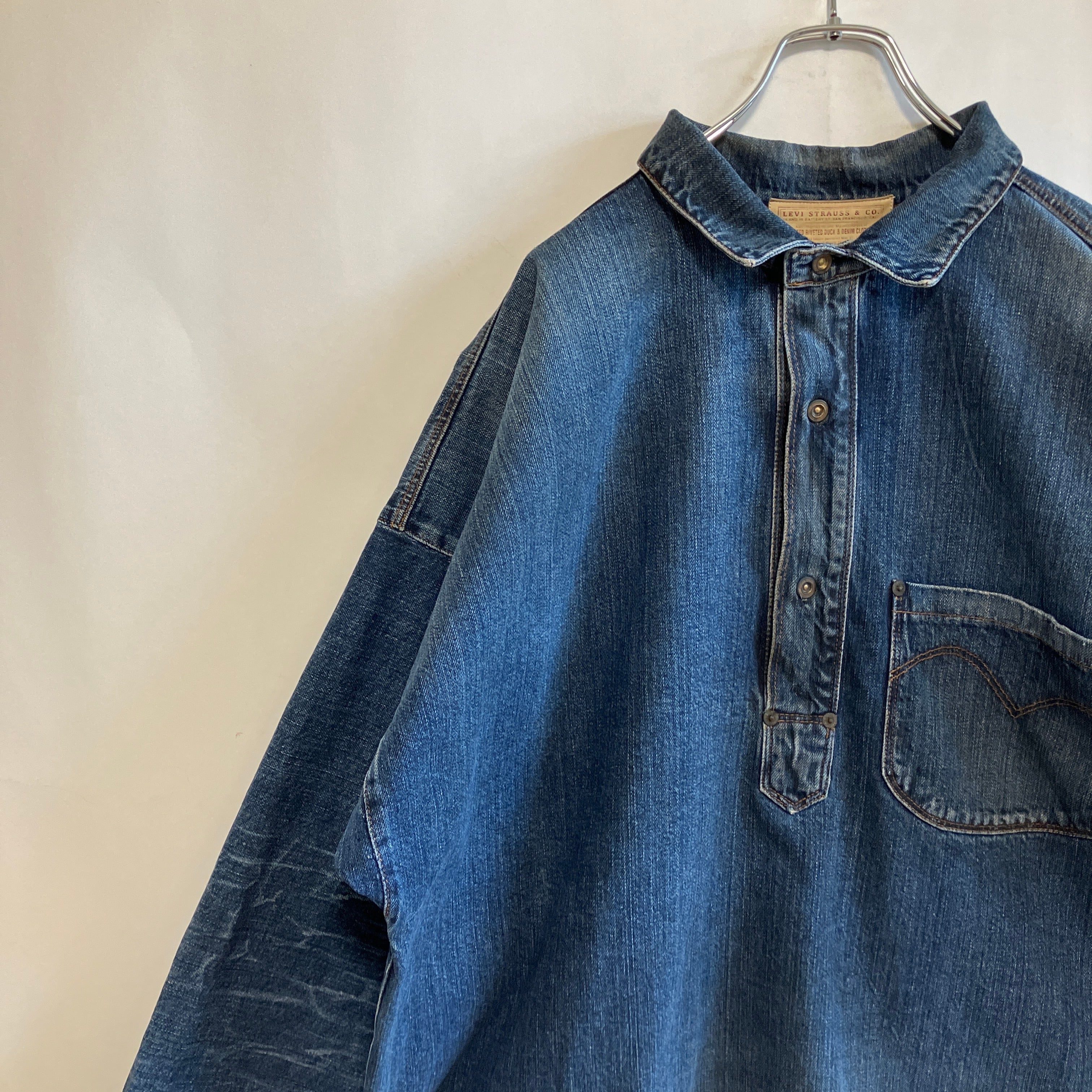 ヴィンテージ Levis Closed Front Jumper デニムプルオーバー