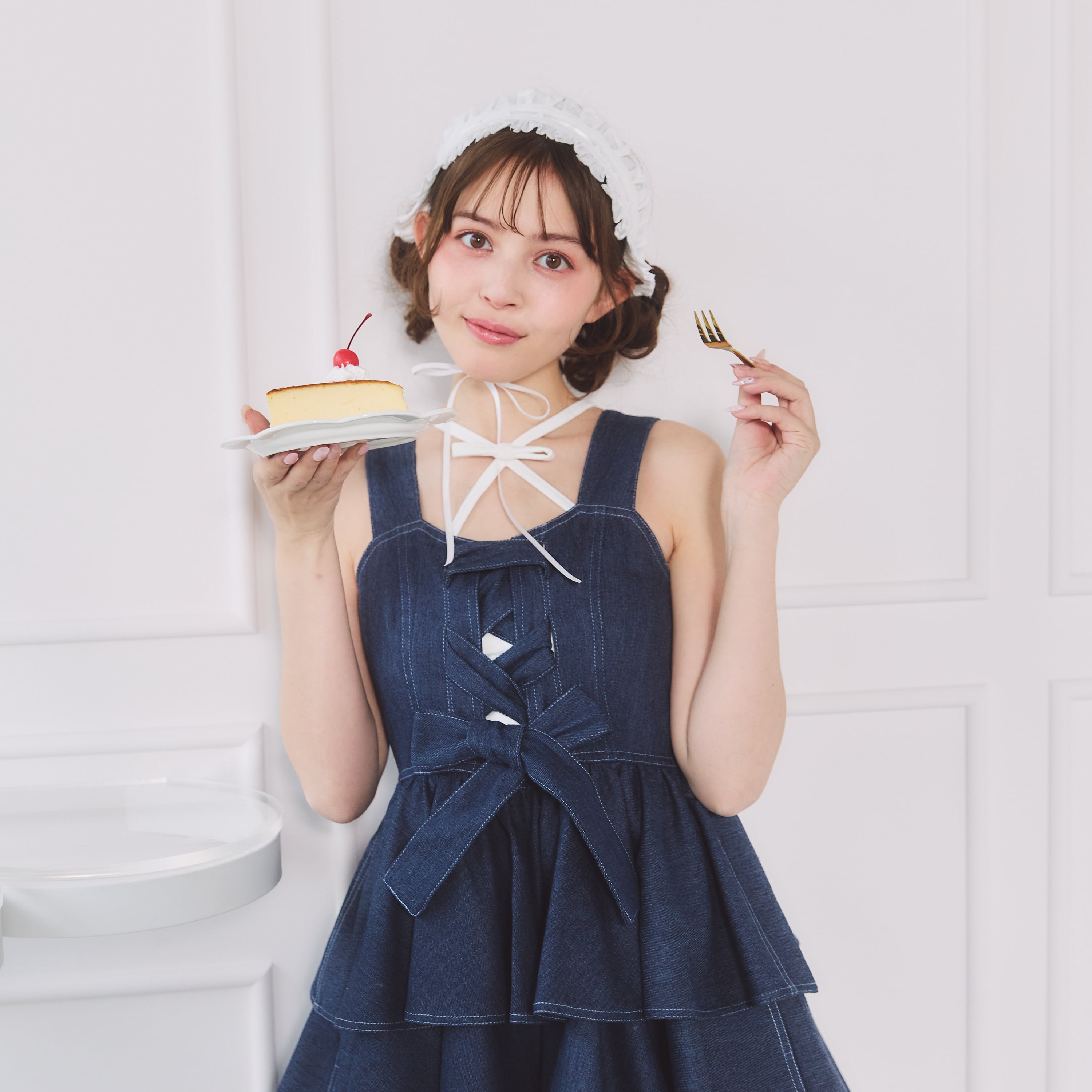 Starry】デニムフリルミニワンピース | lilLilly official webstore