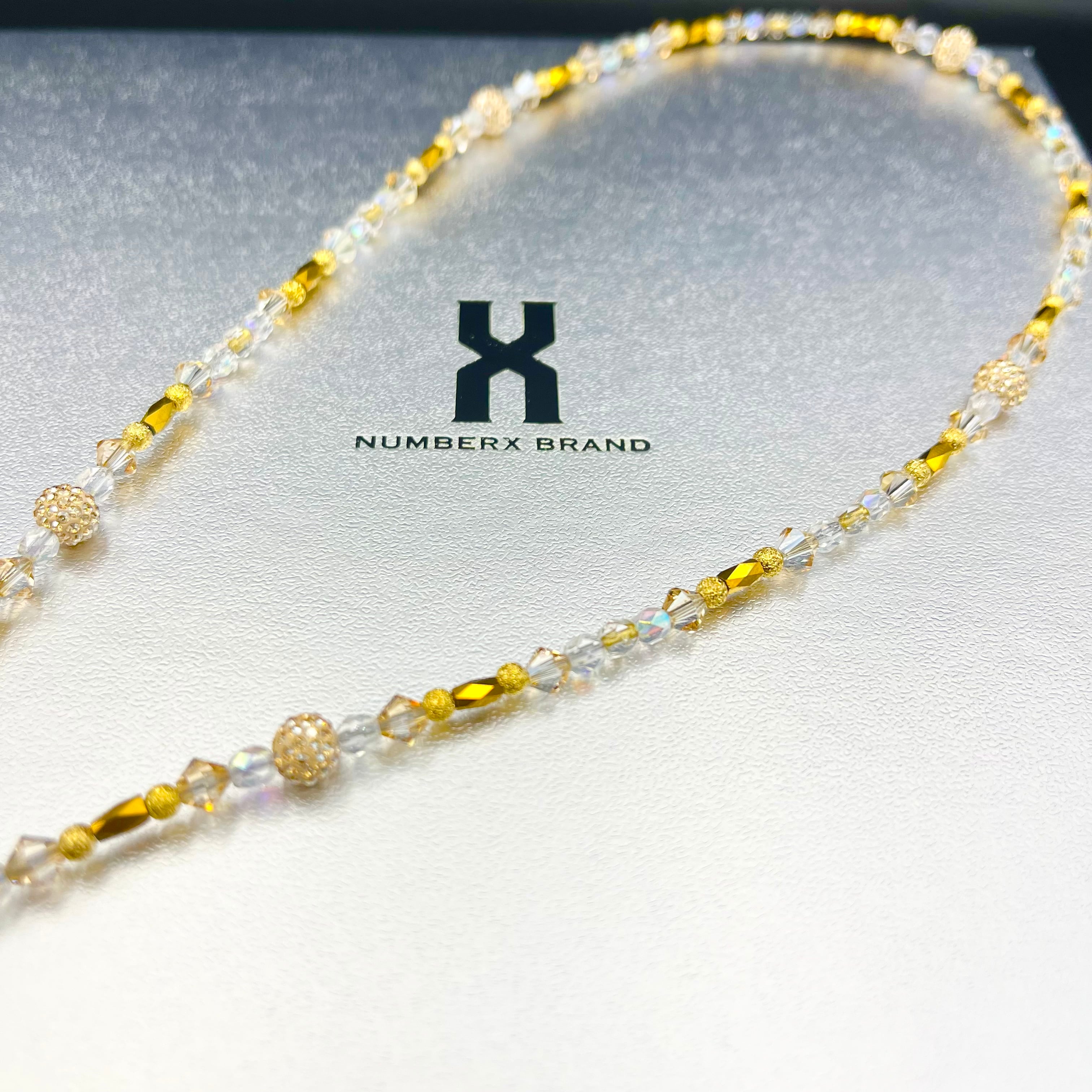 スーパーゴールド】X(エックス) Sシリーズ ネックレス | NUMBERX BRAND