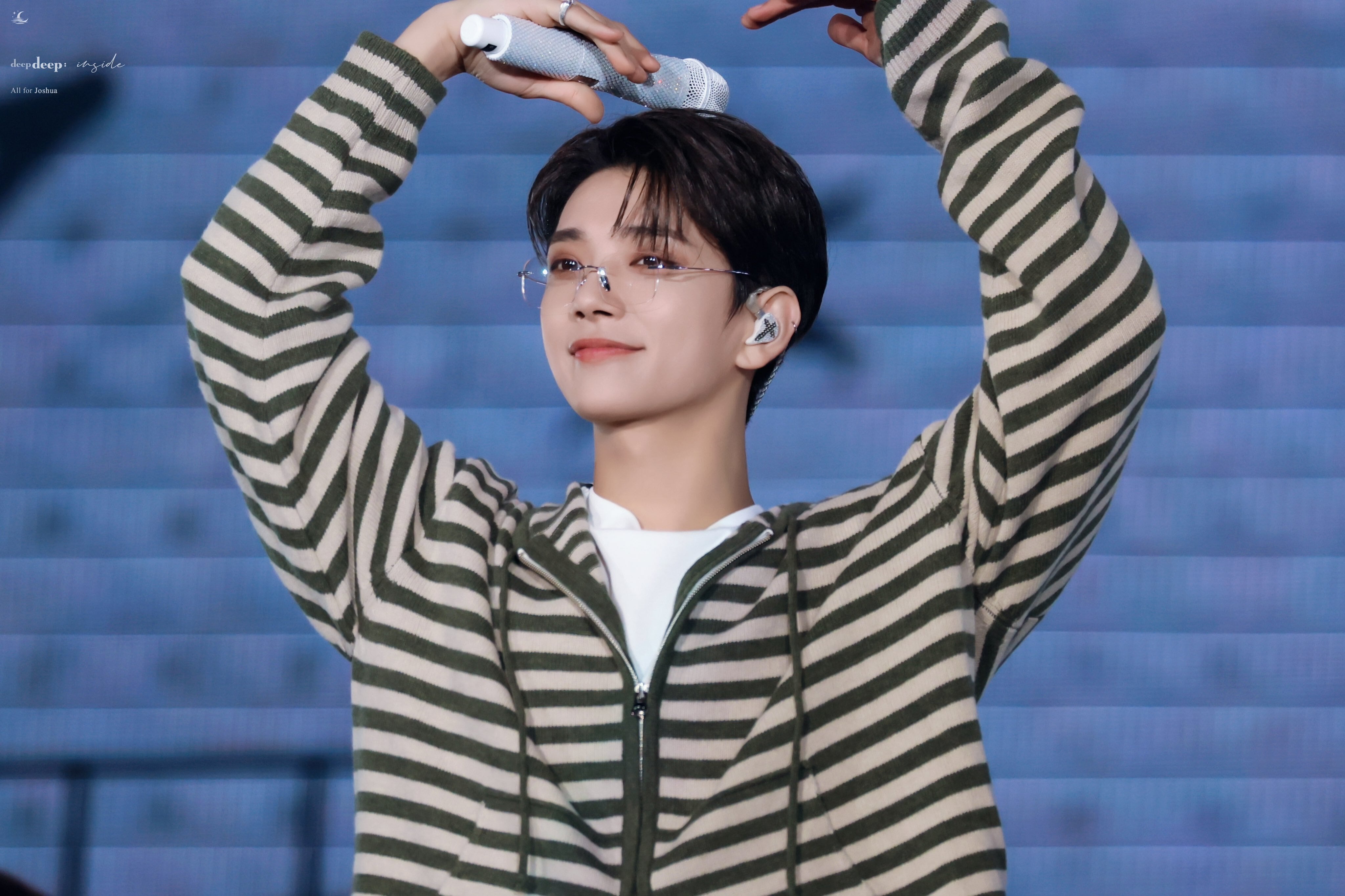 ☆SEVENTEEN ジョシュア 着用！！【SEMICOLON】Julien Silver Glasses