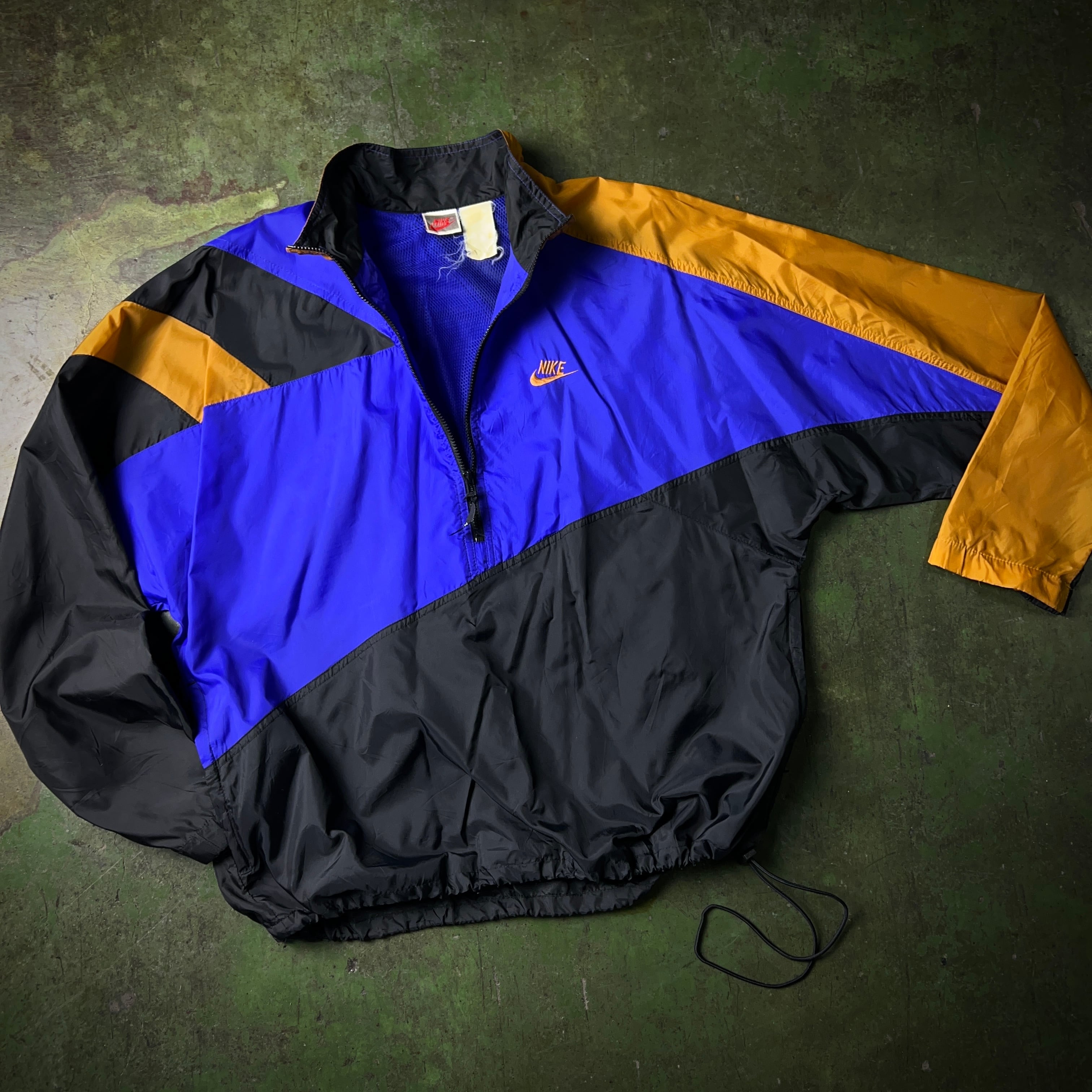 90's NIKE Pullover Nylon Jacket 90年代 ナイキ ハーフジップ