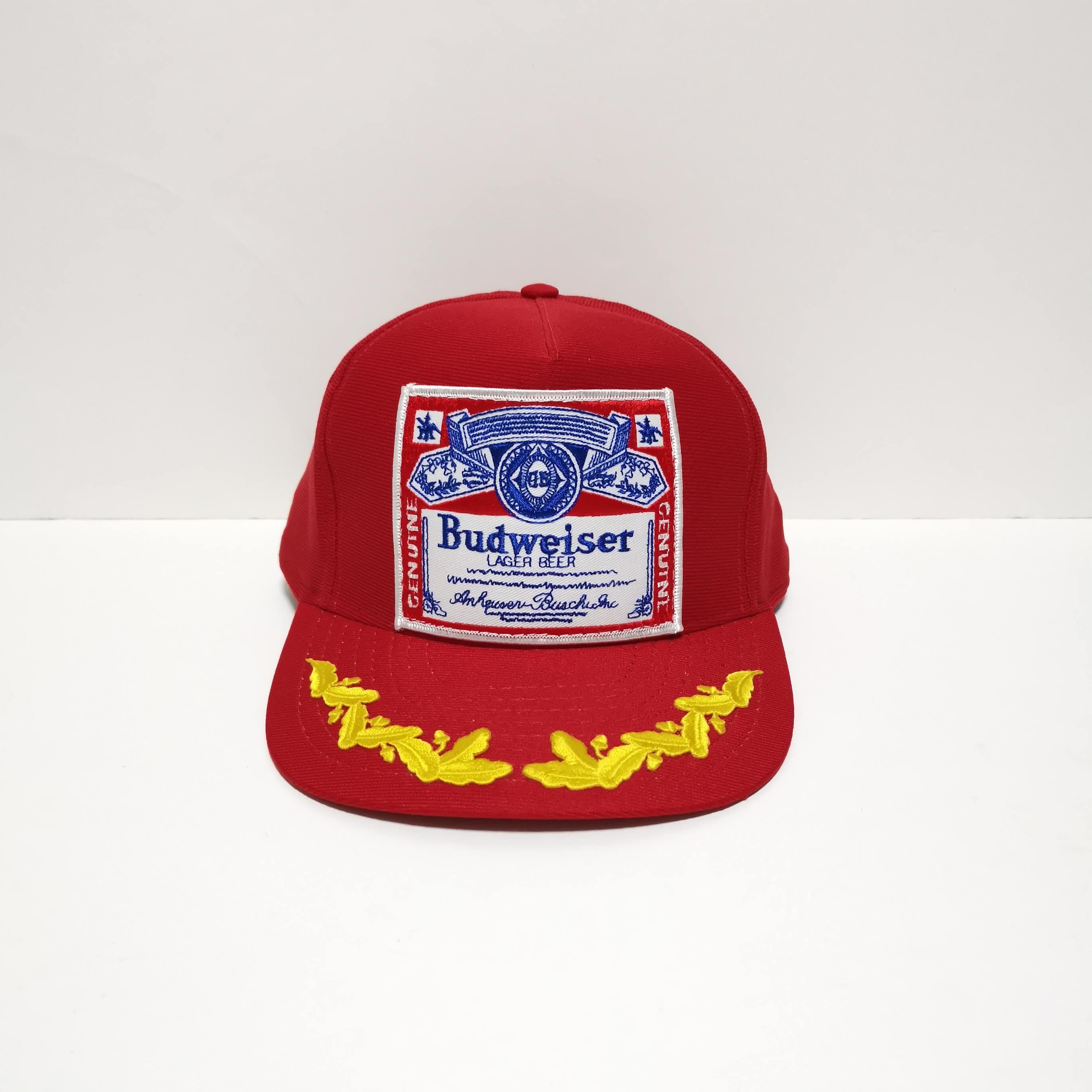 送料無料 90s バドワイザー Budweiser トラッカー CAP キャップ USA製