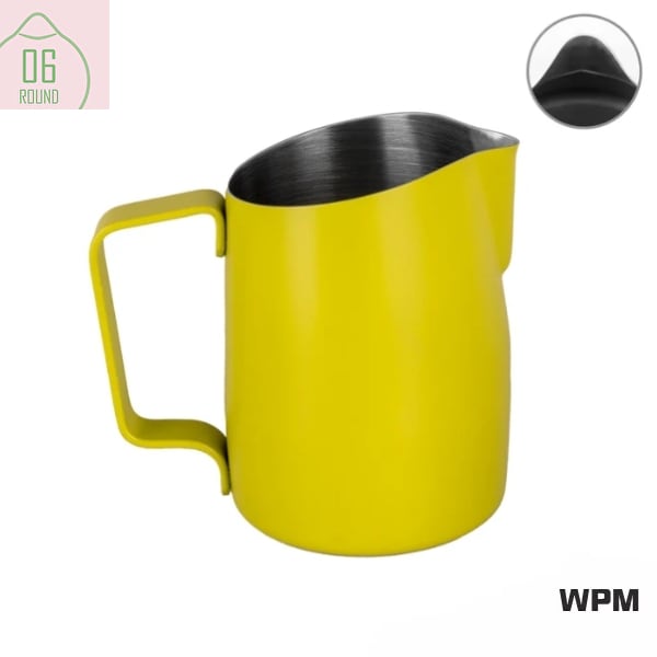 WPM ミルクピッチャー 450mL ラウンドスパウト (06 ROUND) ライム