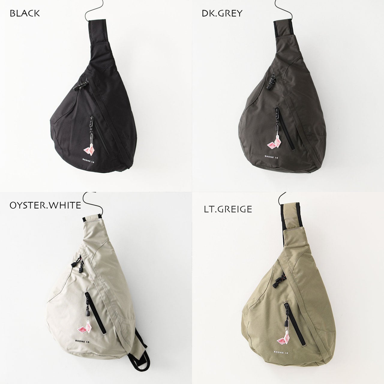 DANTON [ダントン] CORDURA CANVAS ONE SHOULDER BAG「RHONE 14