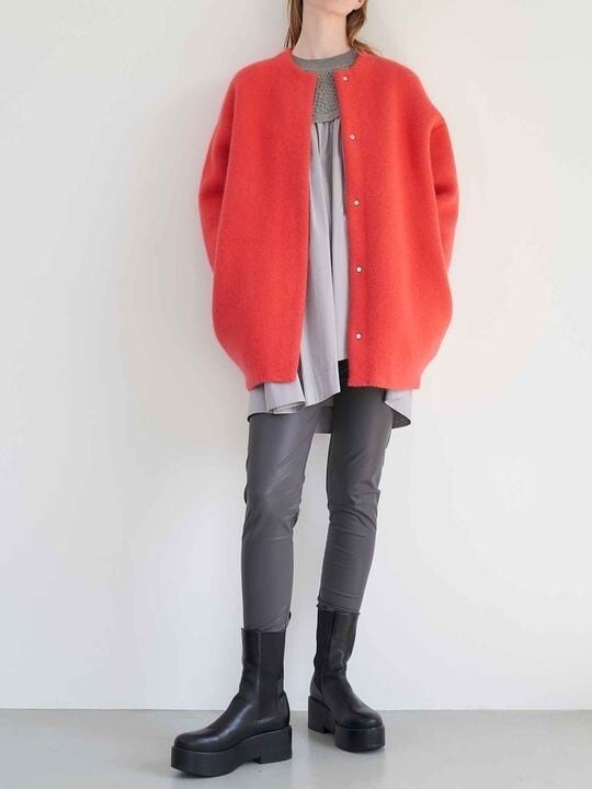 ELENDEEK(エレンディーク) ラクーンブレンドダブルフェイスコクーン