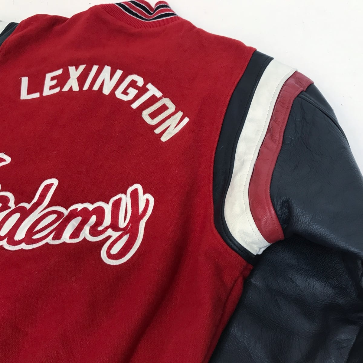 AWARDS USA 80〜 90年代 USA製 袖革 スタジャン ベースボール