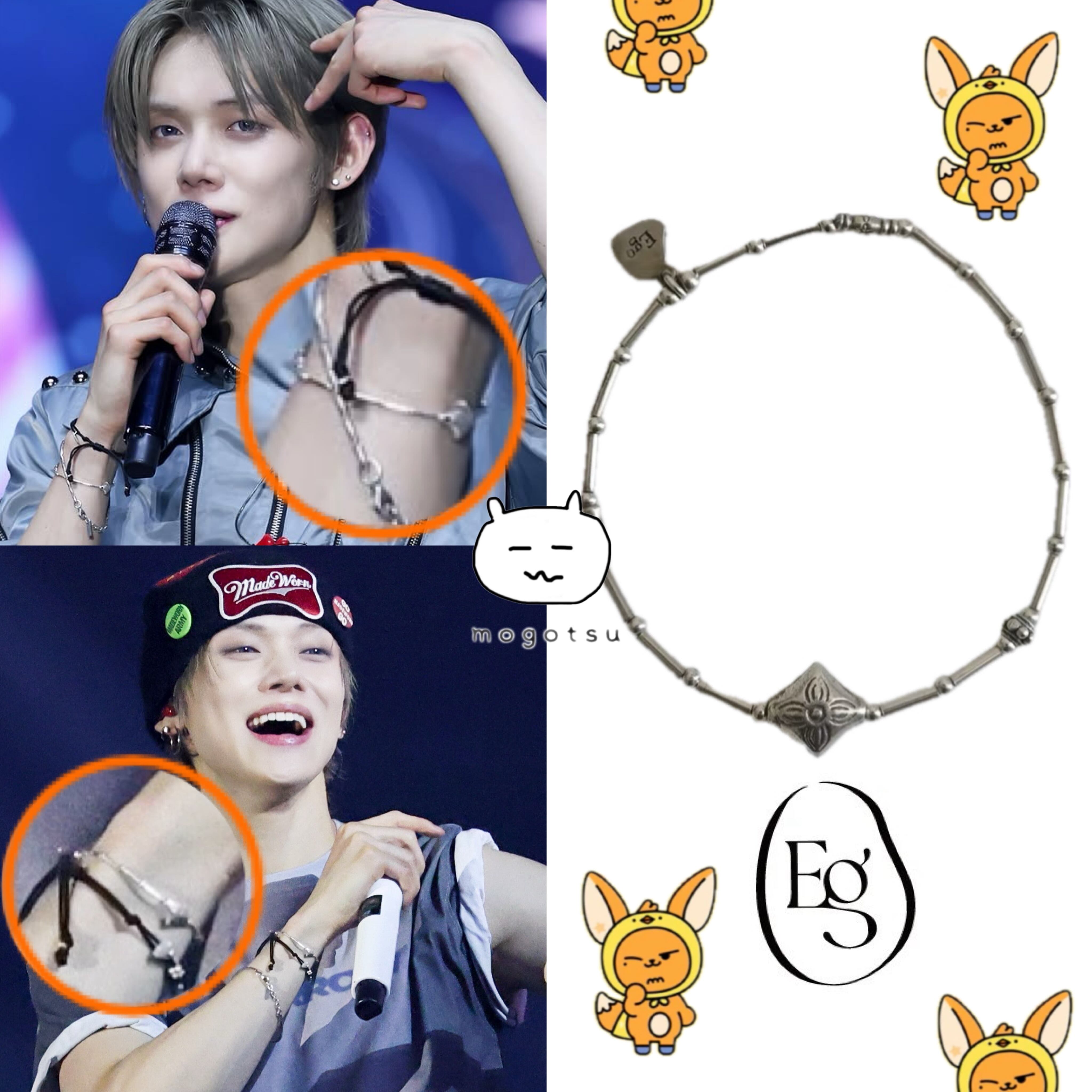 ☆TXT ヨンジュン 着用！！【MADEBYEGO】Ethnic diamond bracelet | もごつ