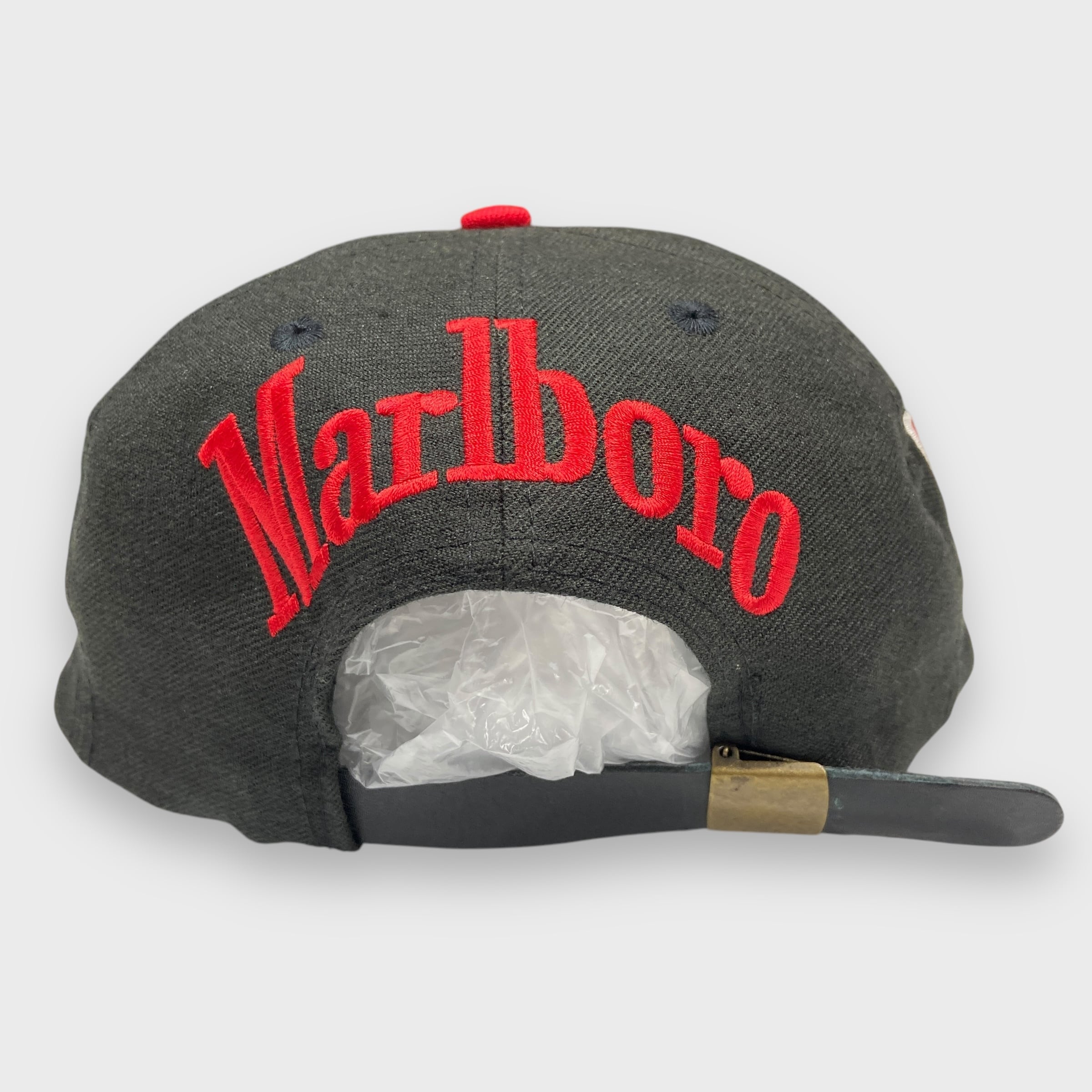 レア 90s マルボロ タバコ銘柄 リザードロック ロゴキャップ