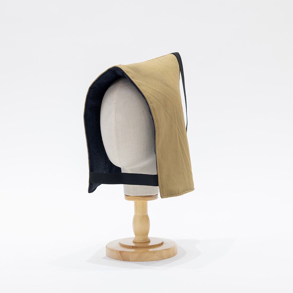 消防防火服からできた子ども用防災頭巾（ショート）【OKAYAMA