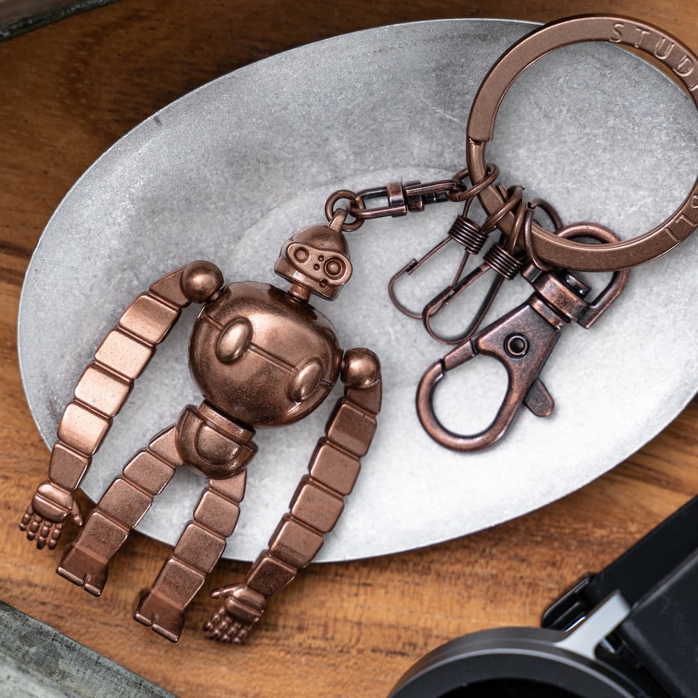 希少な】天空の城ラピュタ ジュエリーボックス ロボット兵