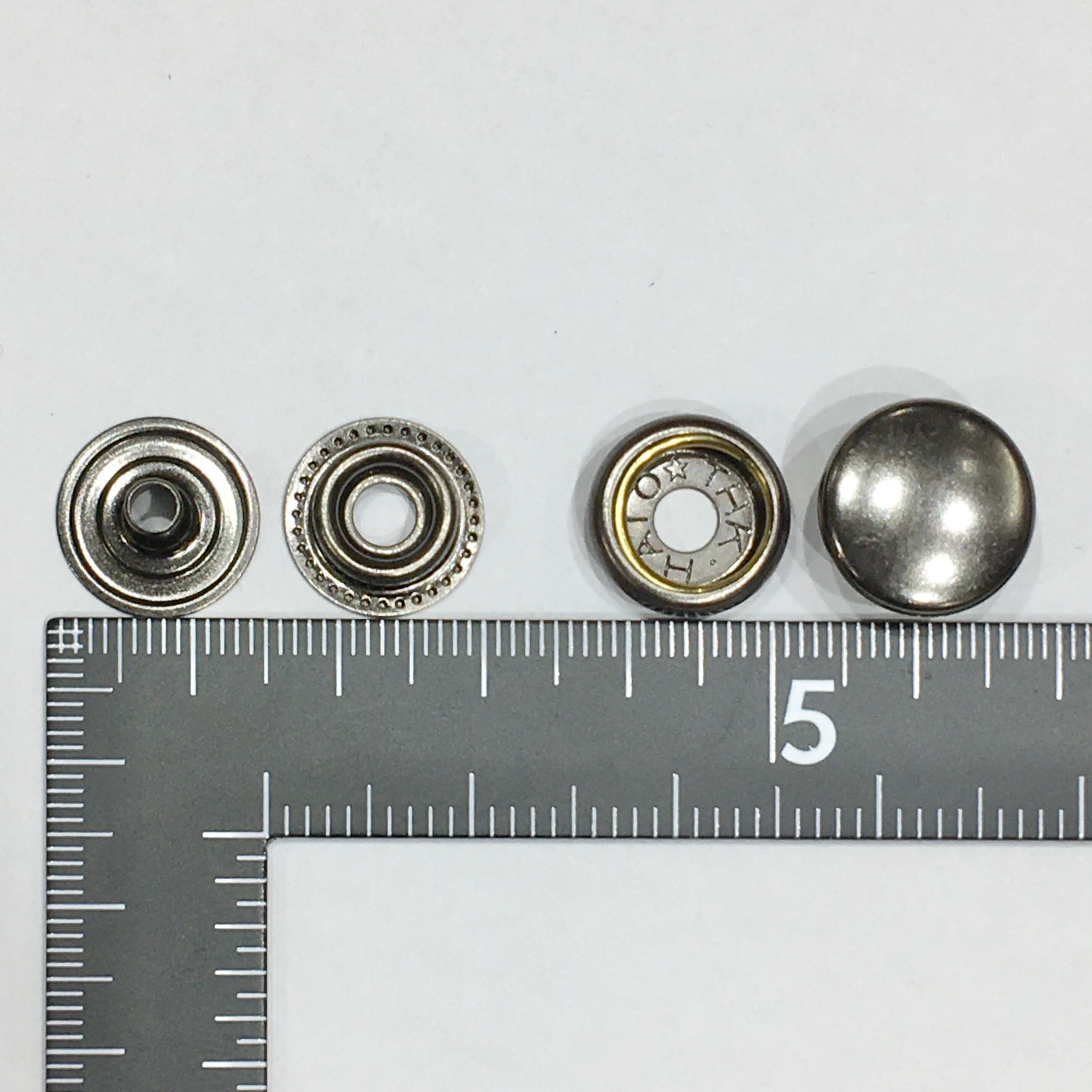 ジャンパーホック（大）【黒ニッケル(5セット入り）】JJ-6 | and