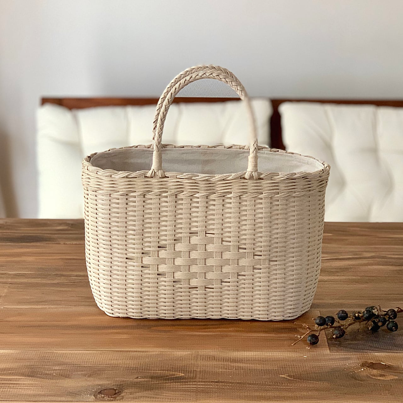 受注制作】かごバッグ - A4 | Lop