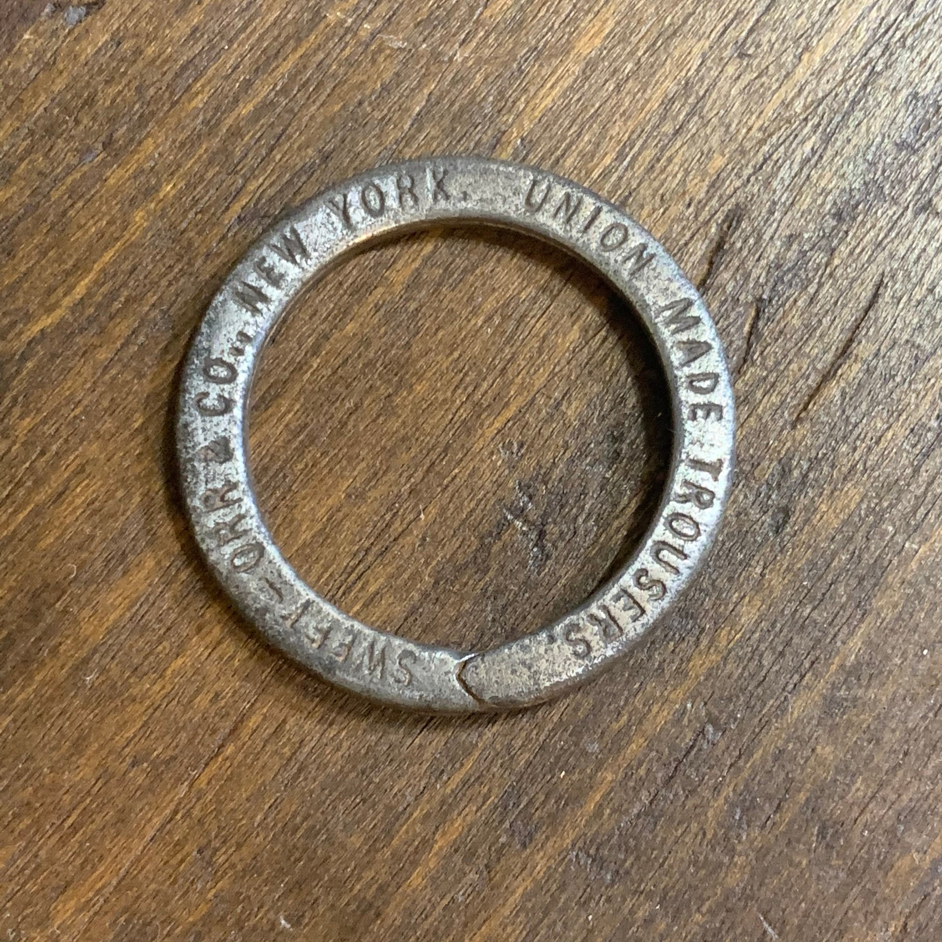 SWEET ORR スウィートオール Advertising Key Ring Vintage | Button