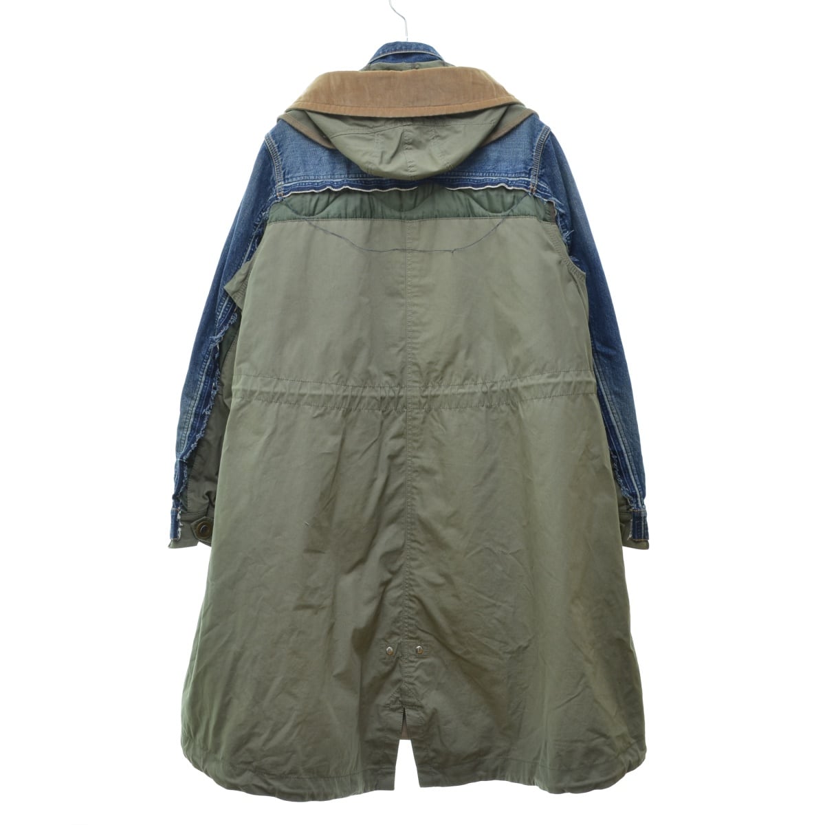 sacai / サカイ 19AW 19-02062M DENIM DOCKING MODS COAT デニム