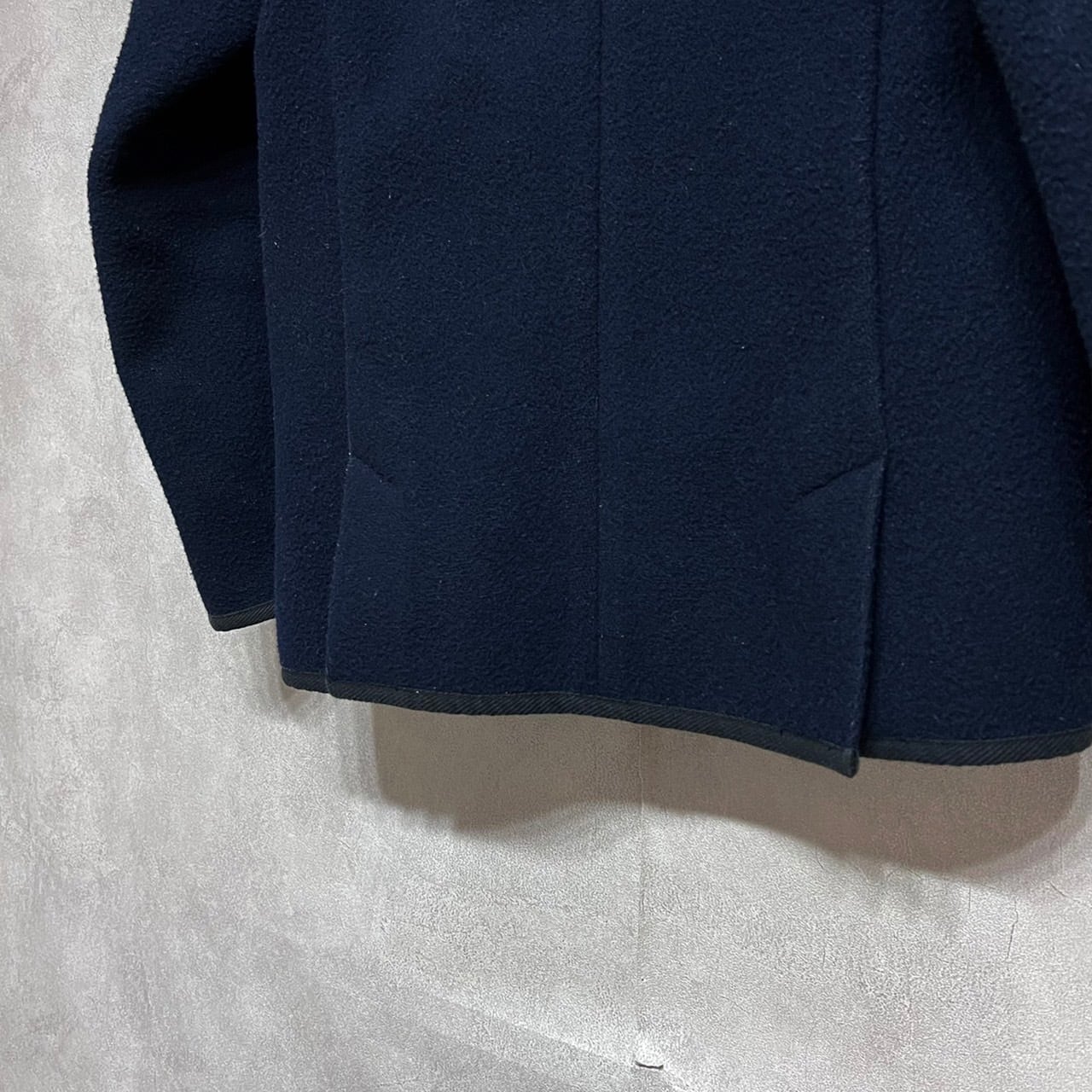 DANTON ウールモッサ地クルミボタンコート ダントン ジャケット 胡桃