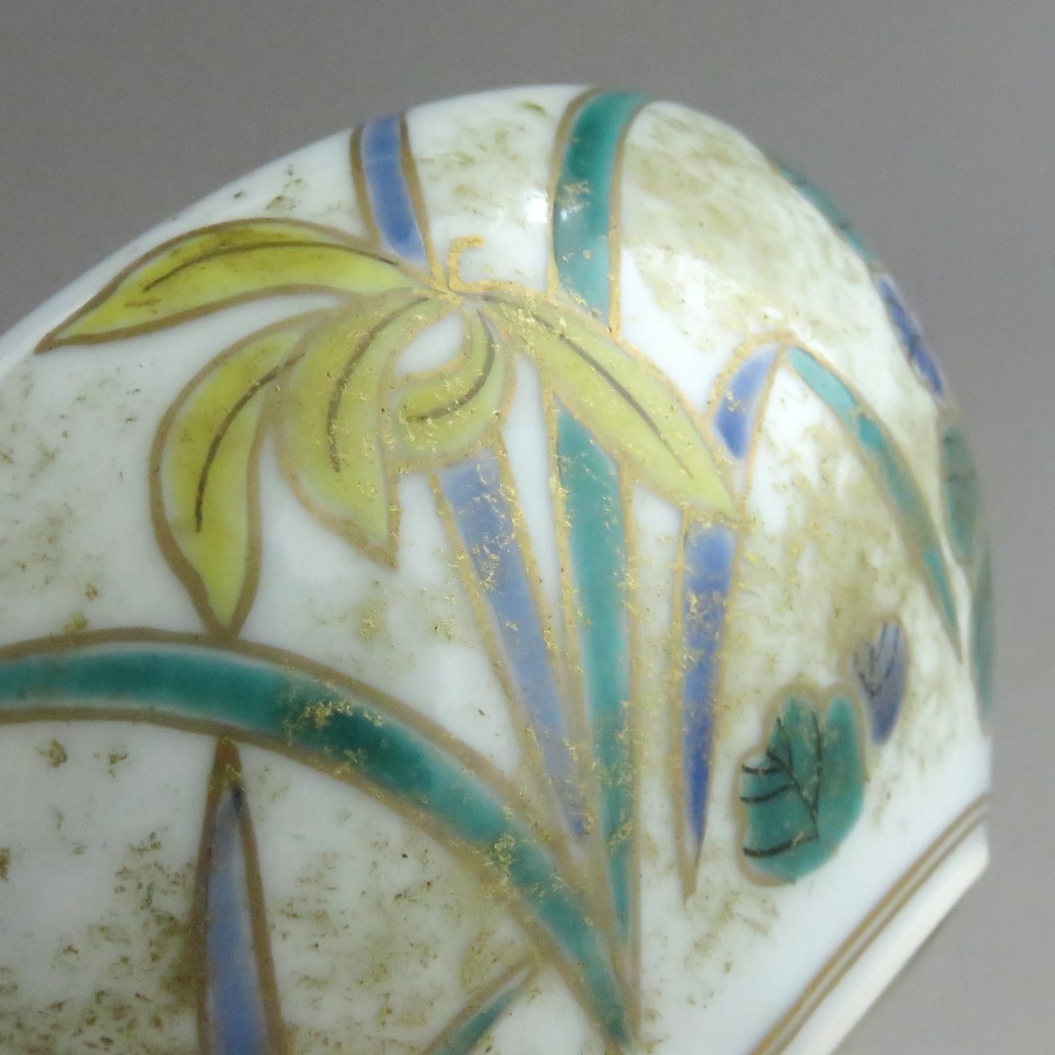 今橋貴古 京都 清水焼 色絵金彩四君子文 見立て茶盤 dby9862-i | こが