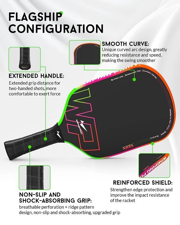 GEN3パドル】Warping Point Neon Pickleball Paddle | yanesenmeow