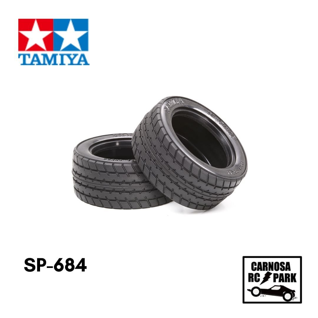 TAMIYA タミヤ】Mシャーシ 60DラジアルMグリップタイヤ[SP.684