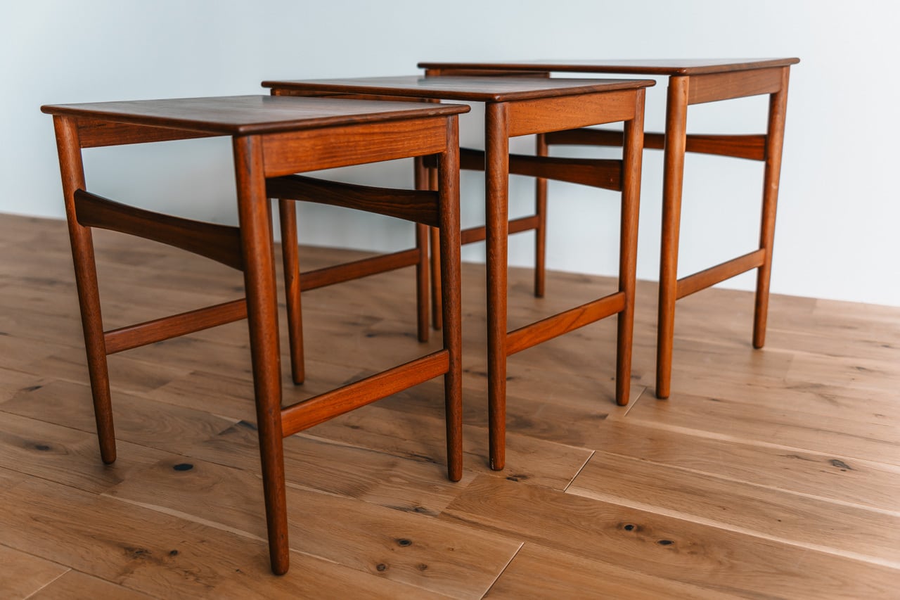AT40 ネストテーブル｜Hans J Wegner（ウェグナー）｜チーク材
