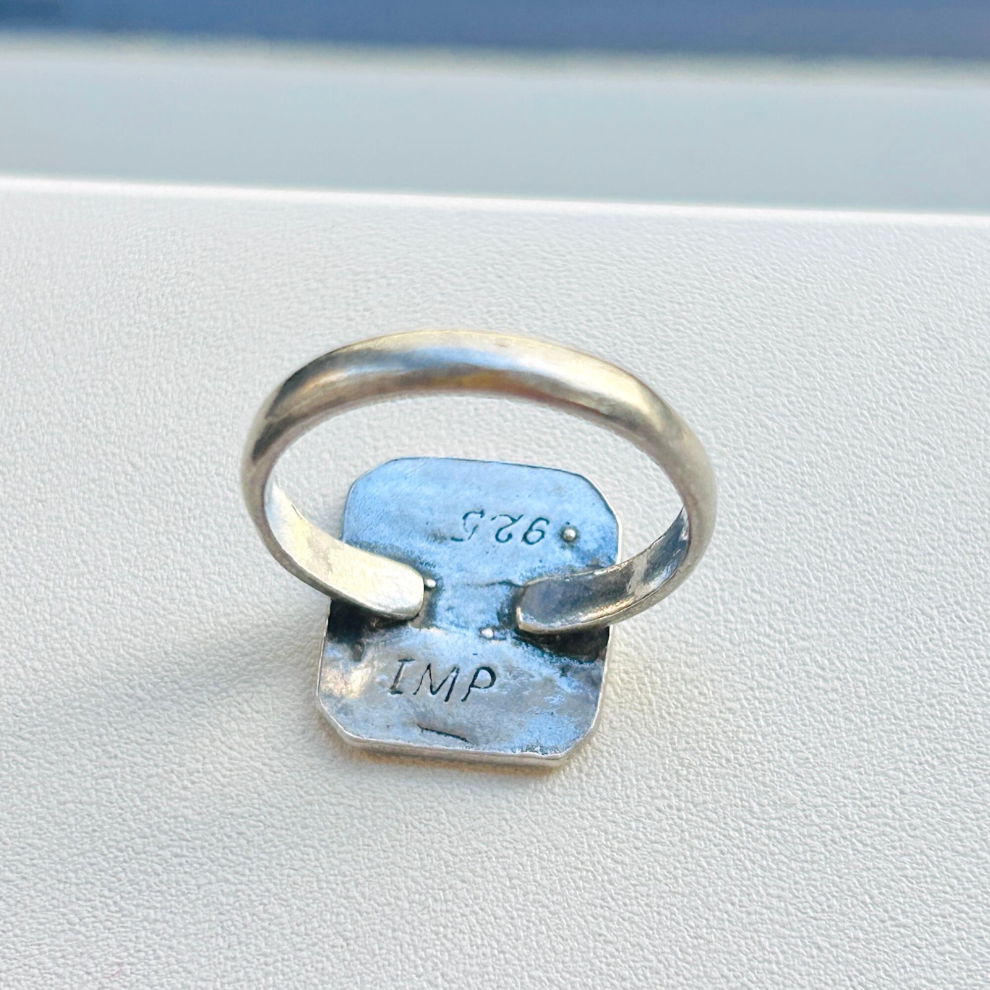 シルバー925 IMP イスラエルリング（18号） | Milo Antiques & Vintage