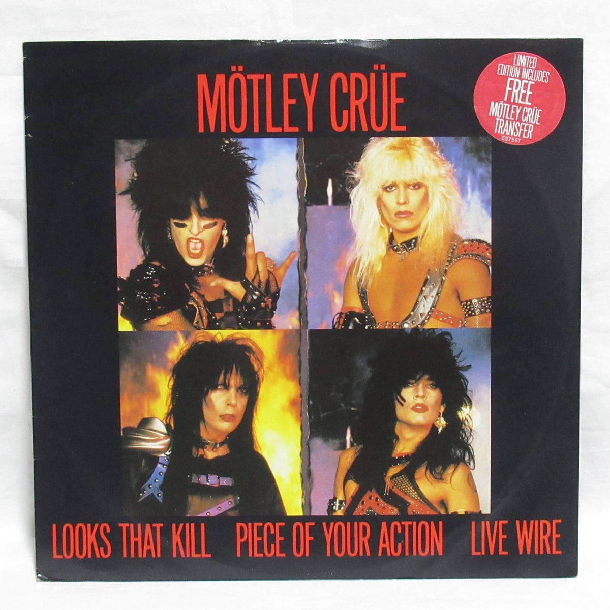 モトリー・クルー MOTLEY CRUE LOOKS THAT KILL【12inch・シングル