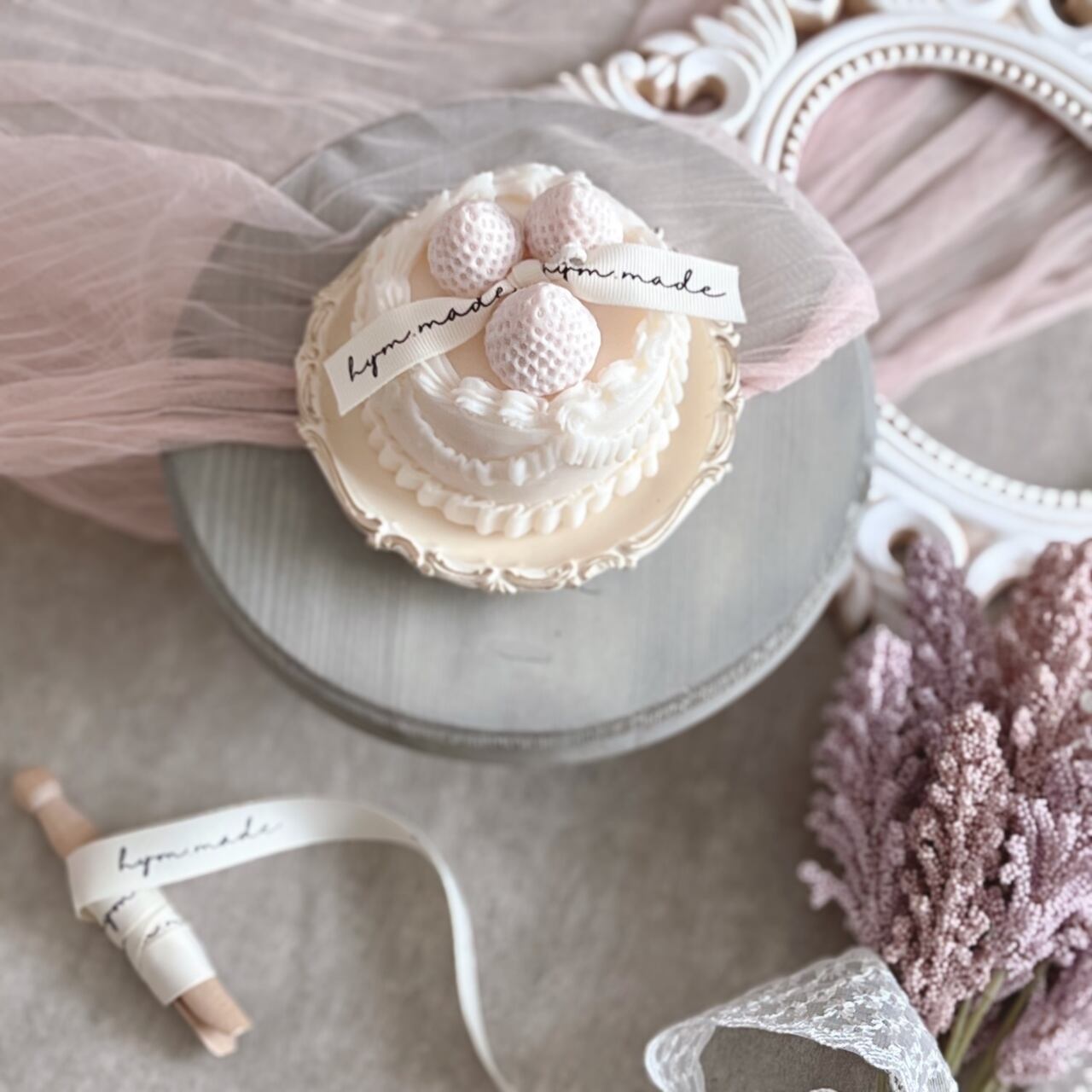 ♥ケーキキャンドル♥韓国インテリア 結婚式のウェルカムスペース装飾