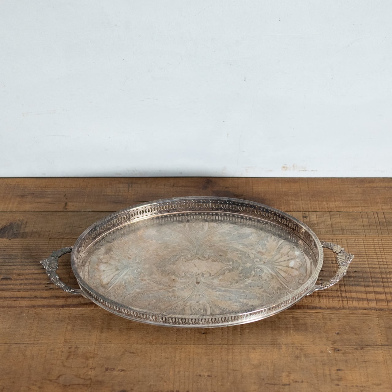 Tray / トレイ〈トレー・お盆・シルバー食器・シルバートレイ