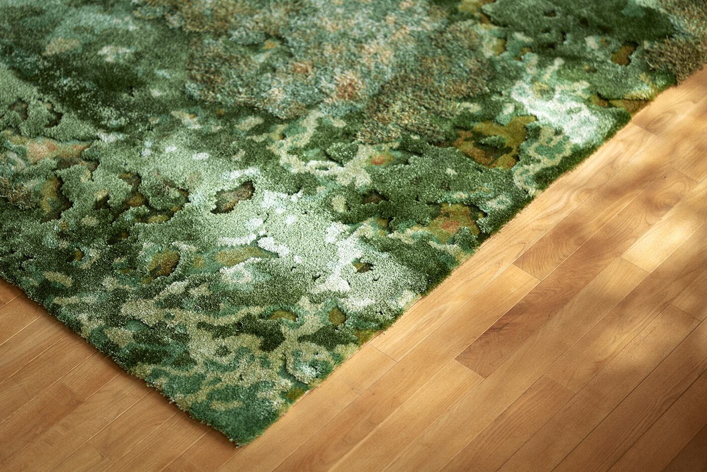 隈研吾CARPET COLLECTION KOKE／コケ（SIZE XS） 山形緞通