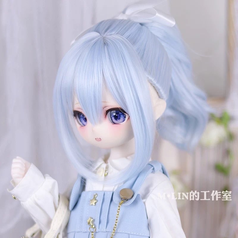 BJDドール用ウィッグ 8-9インチ MDD/kumako/DDサイズ通用 1/3 球体関節