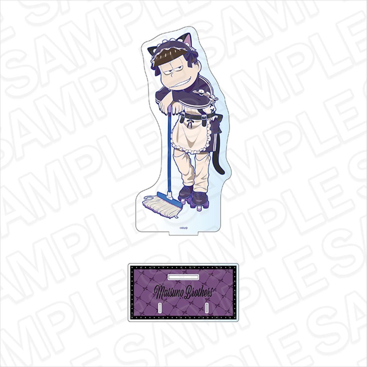 おそ松さん リボン付きデカアクリルスタンド 一松 ジャージメイド ver