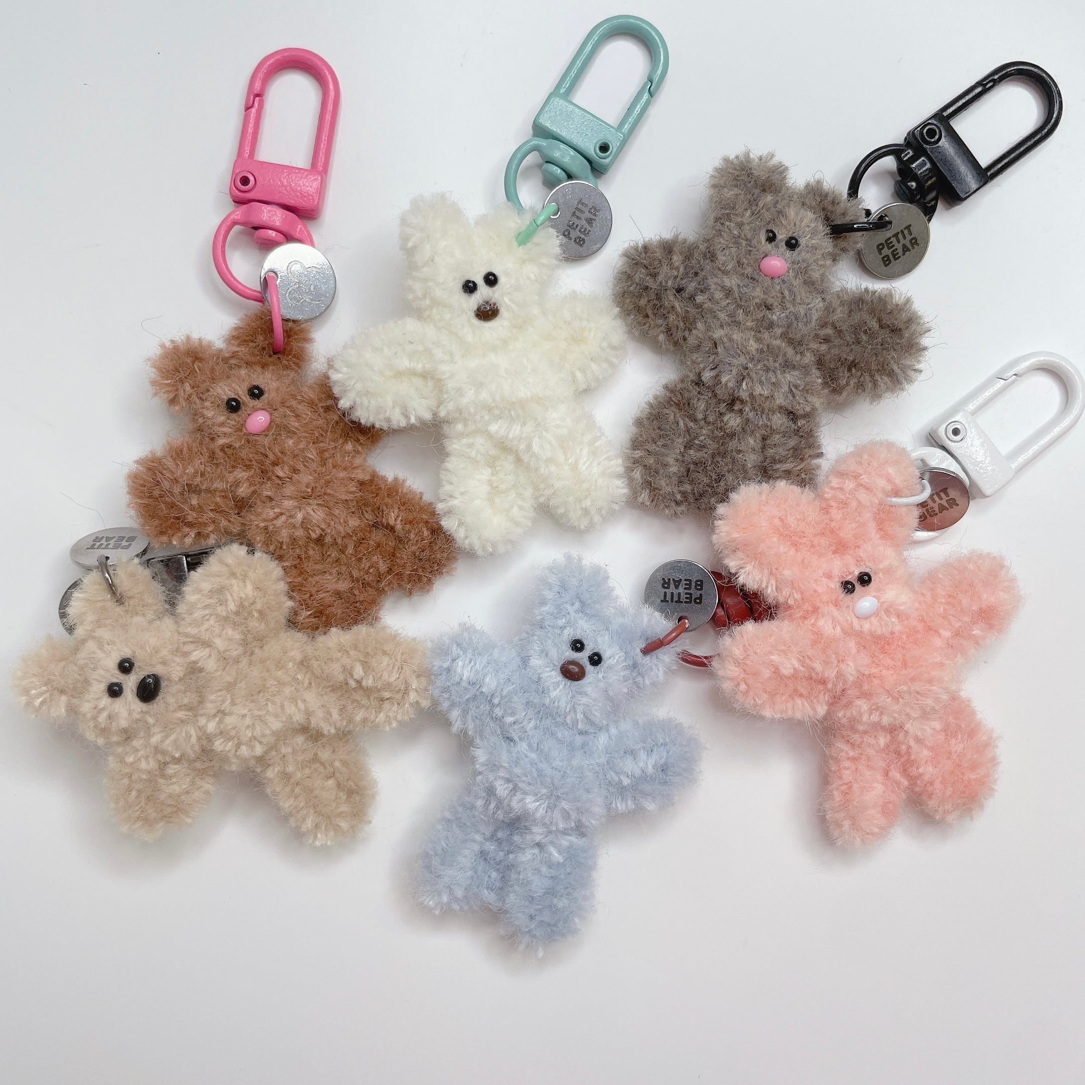 新色追加!! [PETITBEAR] PETITBEAR ミニキーリング（全10色） | moim