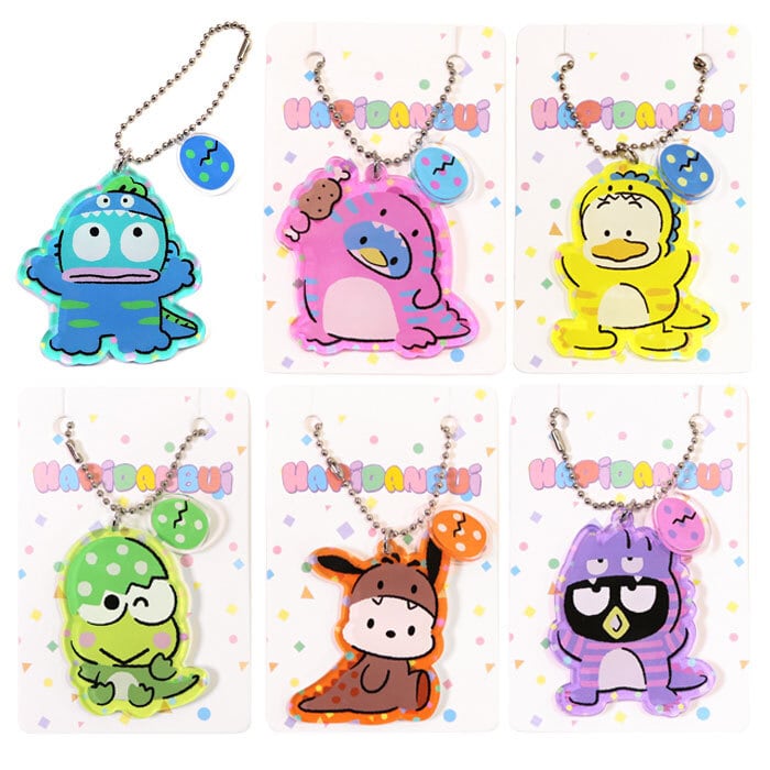 サンリオ はぴだんぶい 恐竜 アクリルチャーム | レザーファクトリー