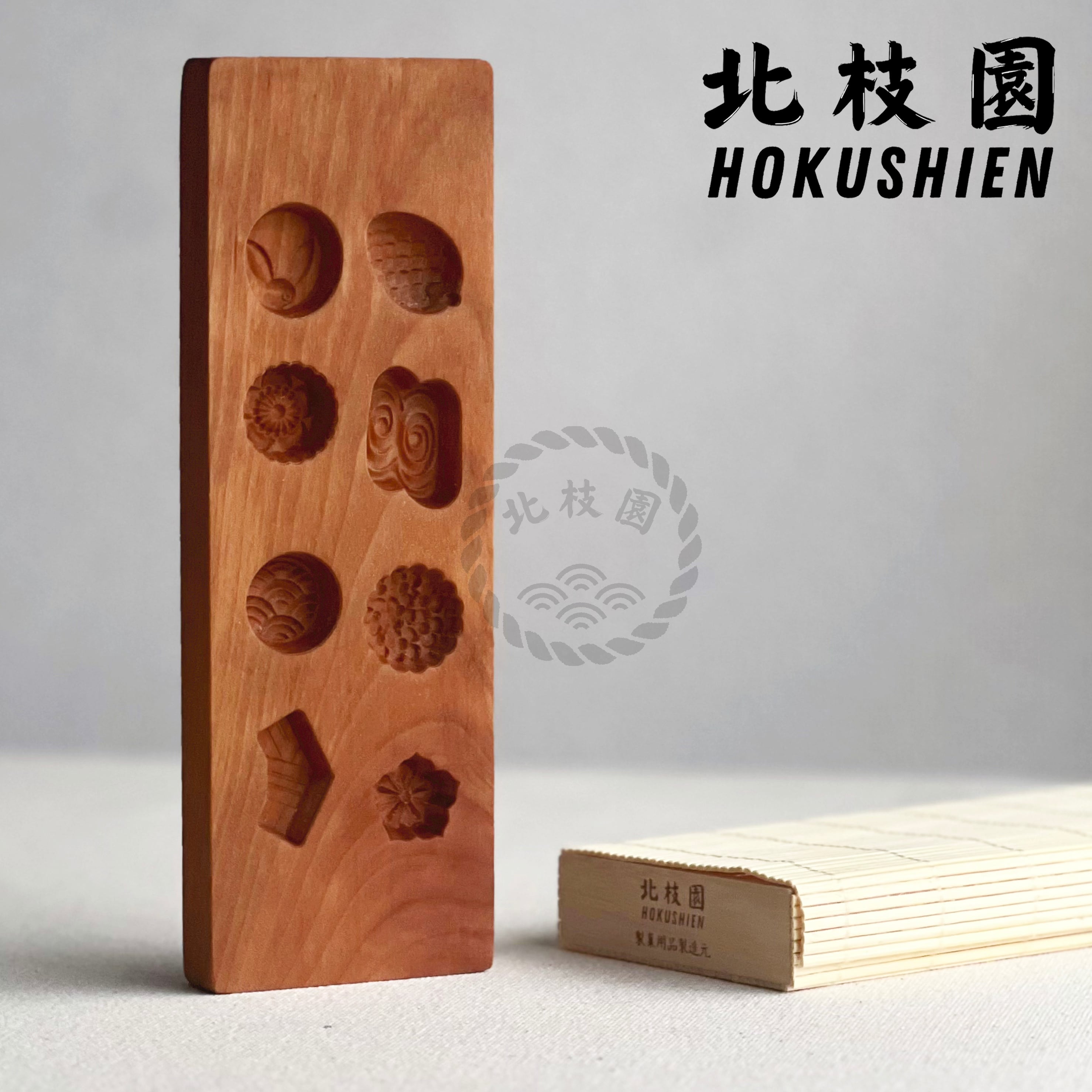 干菓子木型A-春と夏 箱付き 落雁 和三盆 和菓子道具 北枝園 W12-1 | 北枝園