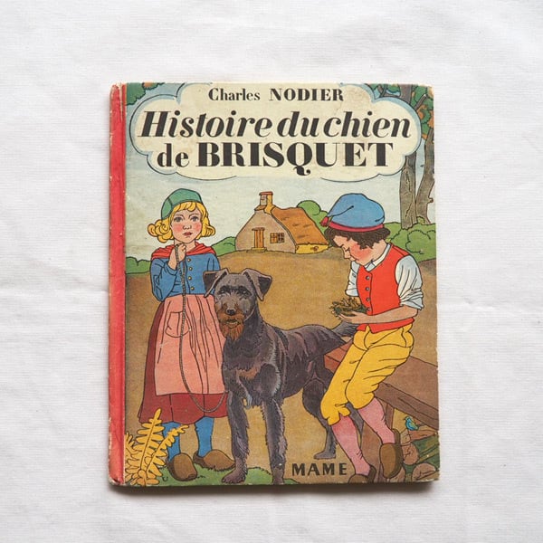 犬の絵本1949年 フランスアンティークAlbert Uriet アルベール・ウリエ