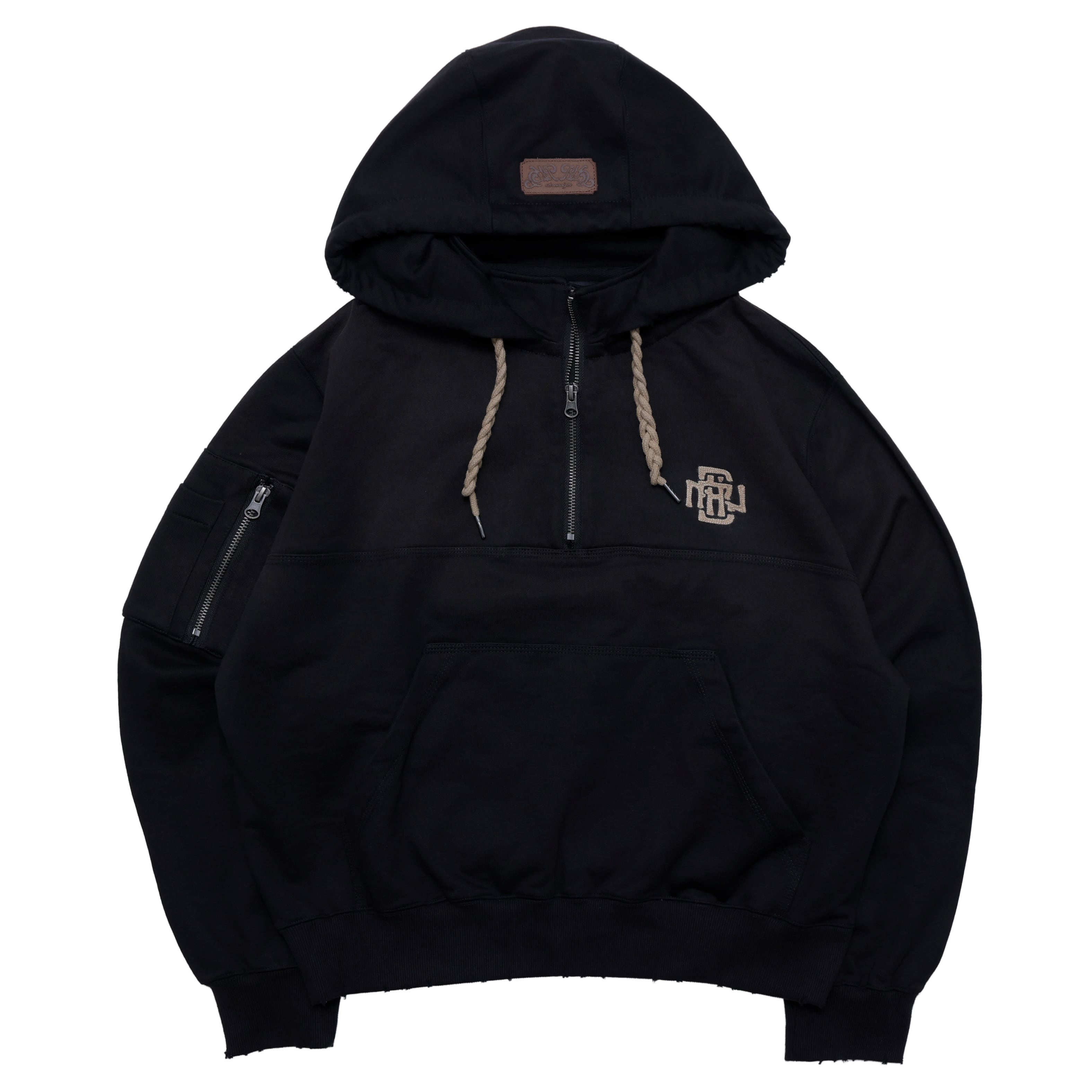 CHRONOIZM フーディ ANORAK HOODIE<BLACK> | CHRONOIZM