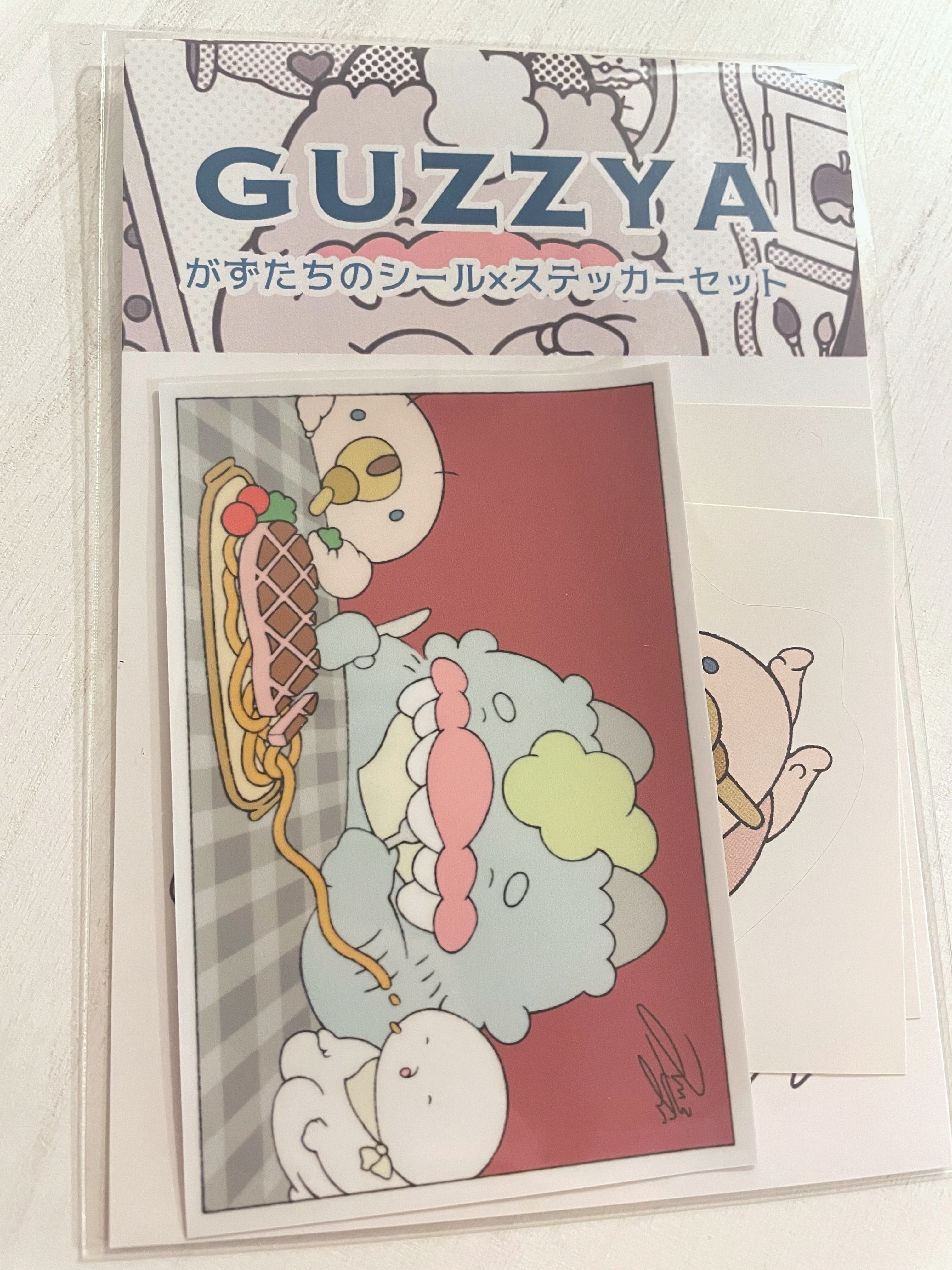 がずたちのシール×ステッカーセット | guzzya