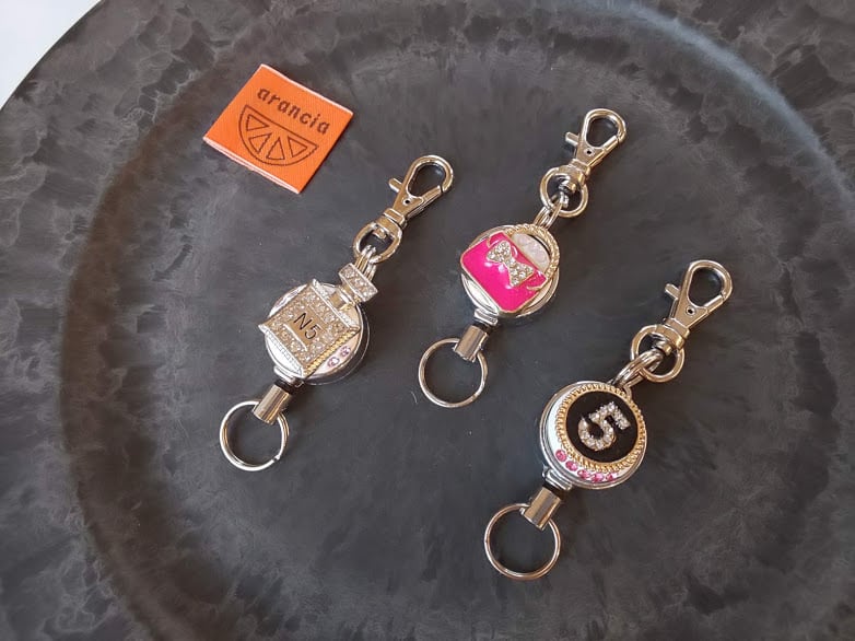 ハンドメイド リールキーホルダー26点 ハンドメイド リール