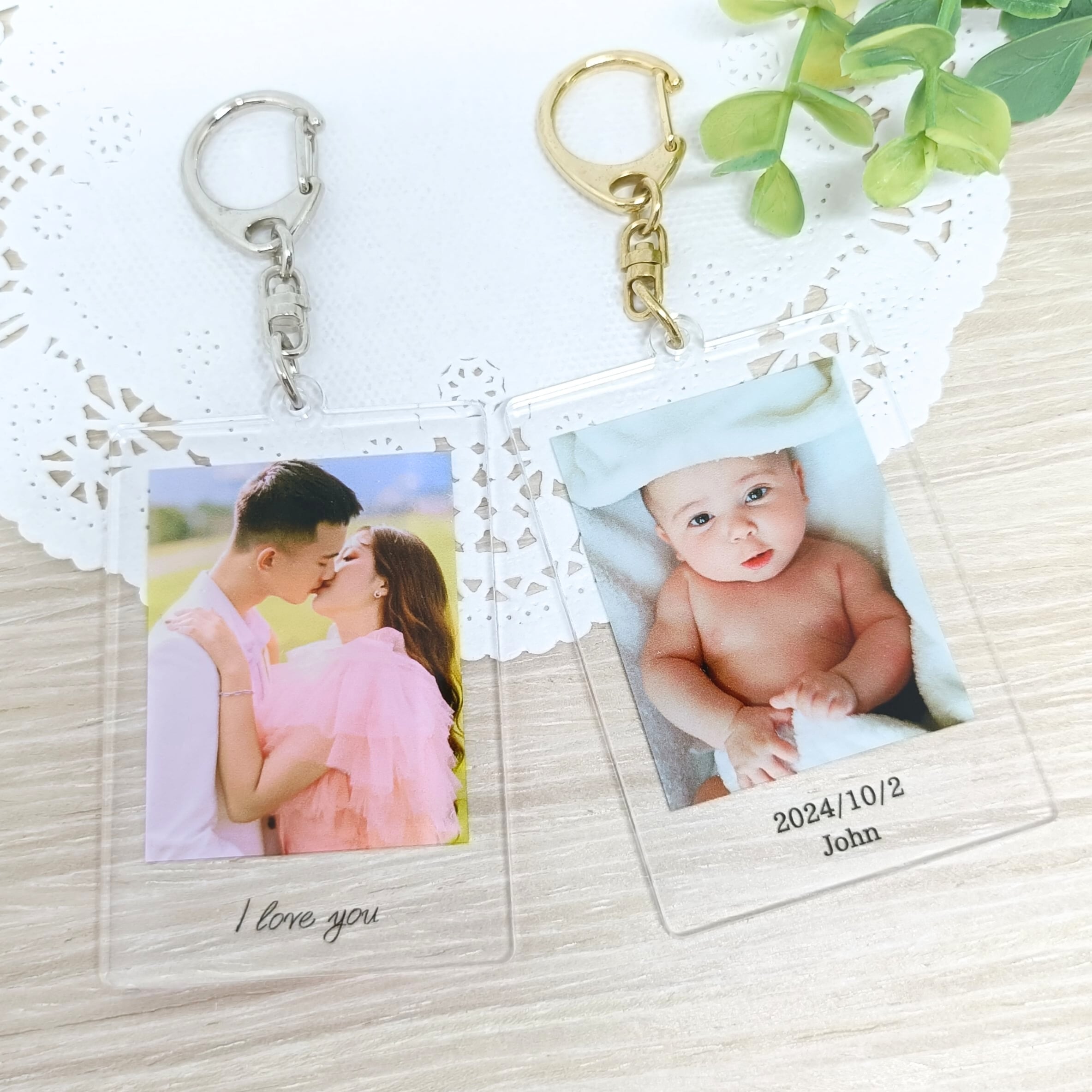 チェキ風キーホルダー1個 | EKUNIL