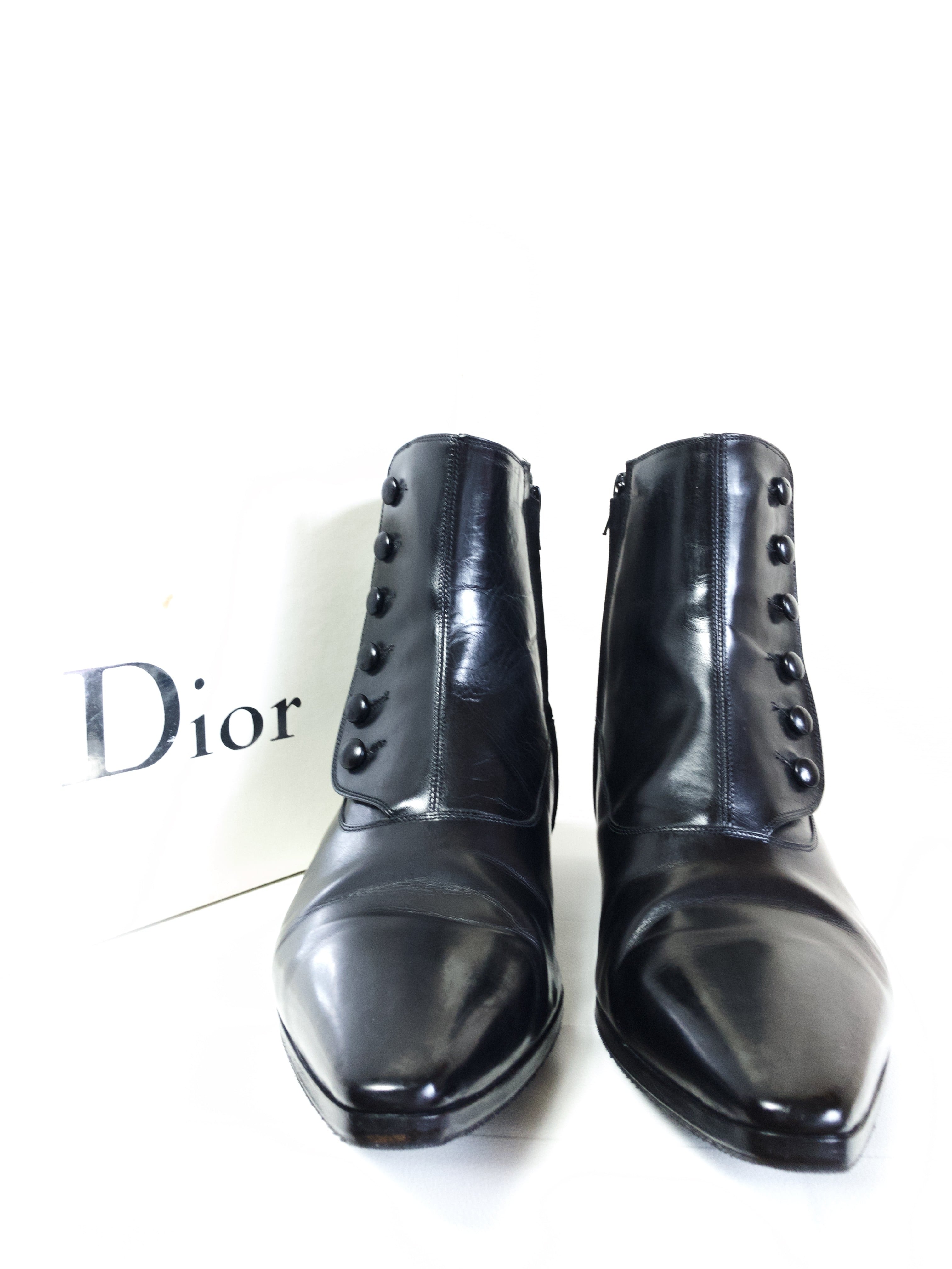 06AW Dior homme ボタンデザインブーツ | MIKOTONORI.